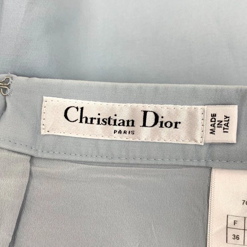Dior Dior Light blue cotton casual shorts Size 24" / US 00 / IT 34 - 5 Thumbnail