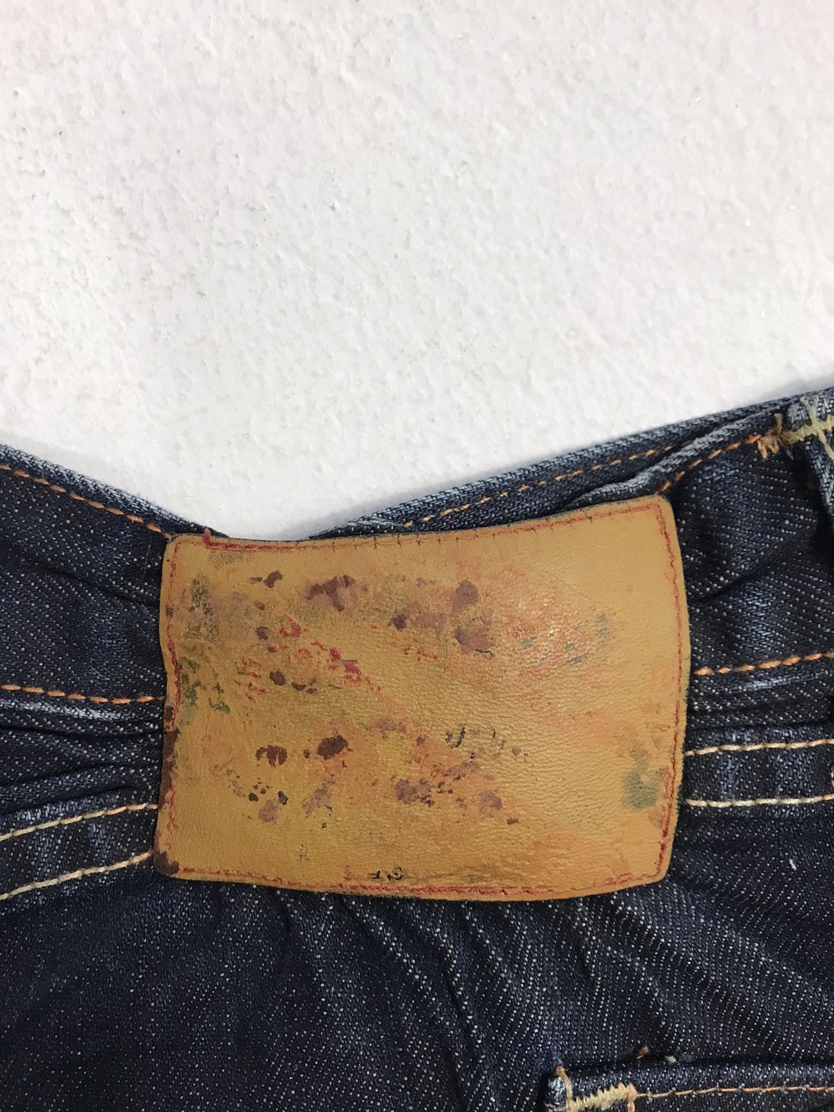 Christian Audigier Ed Hardy Denim by Christian Audigier Baggy Straight Cut Size US 41 - 8 Thumbnail