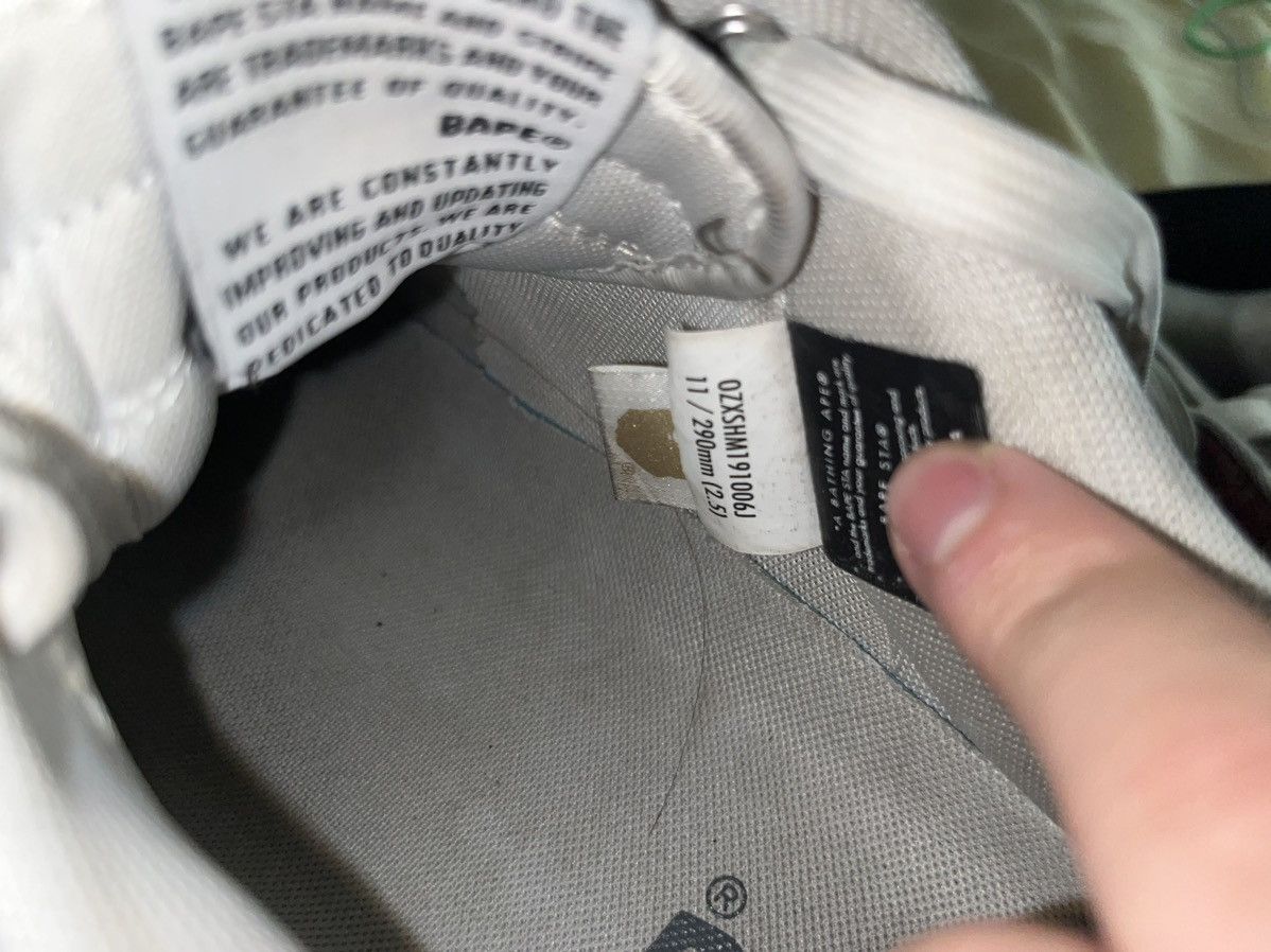 Bape BAPESTA #2 Size US 11 / EU 44 - 12 Thumbnail