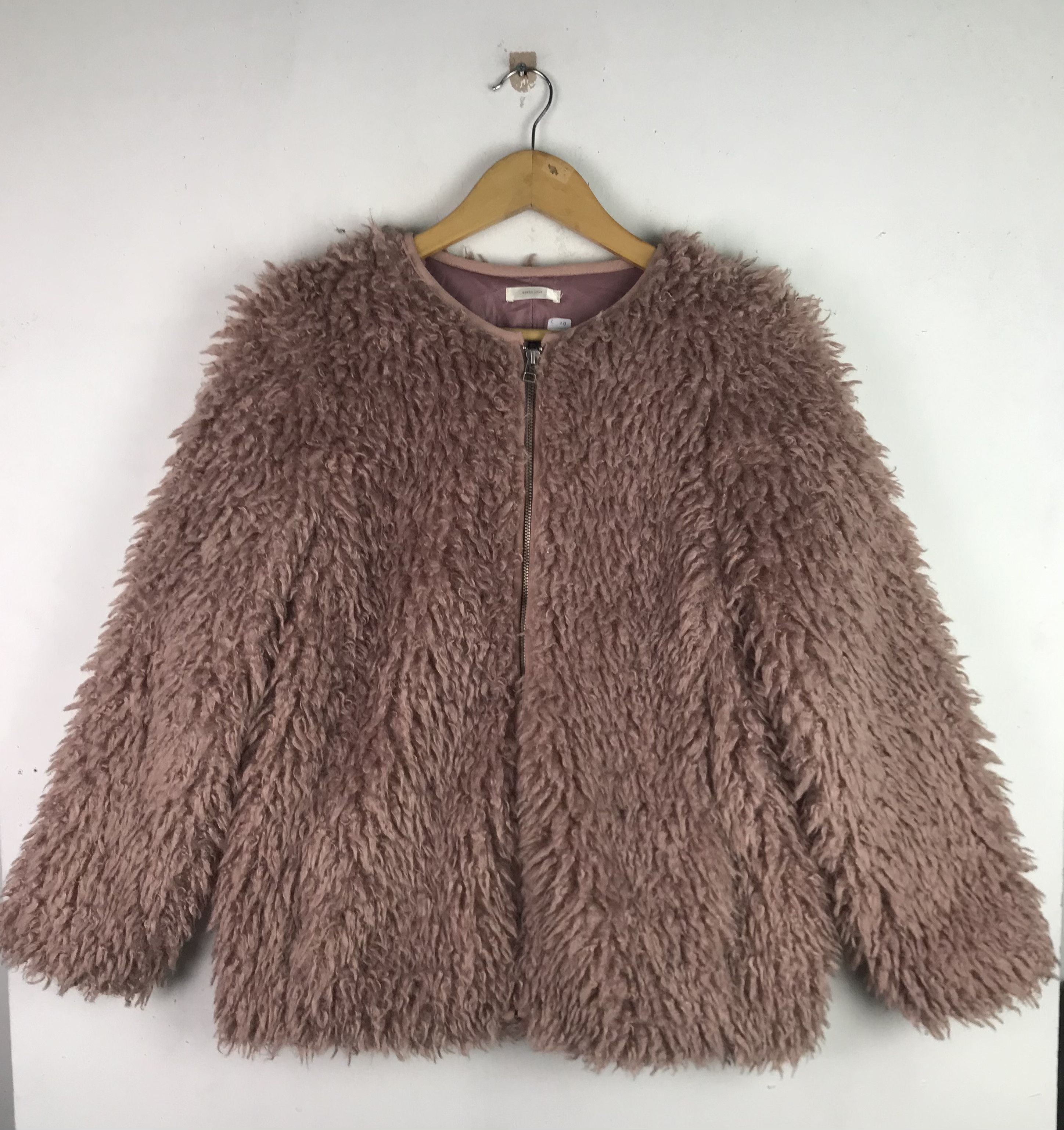image of Very Vintage Mohair Full Zipper Jacket, Women's (Size Medium)