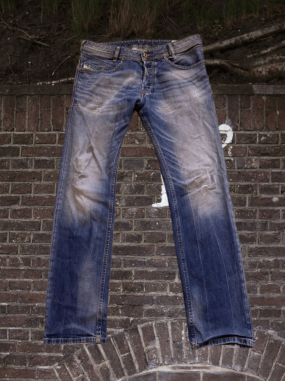 Diesel Diesel IAKOP Jeans Regular Slim Fit Button Stretch Size US 32 / EU 48 - 1 Thumbnail