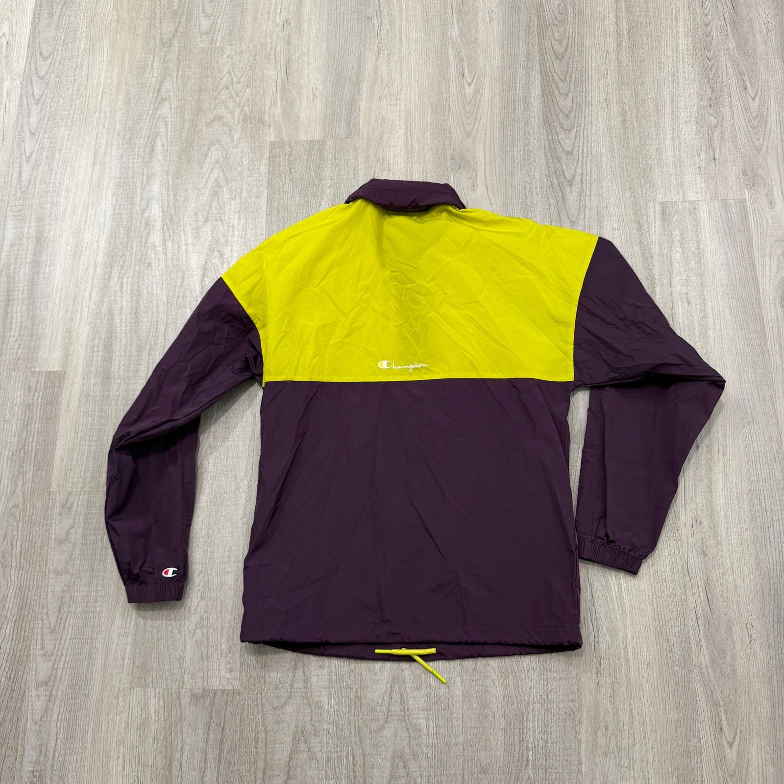Champion Champion Half Snap Windbreaker Jacket Size Extra Small Size XS / US 0-2 / IT 36-38 - 5 Thumbnail