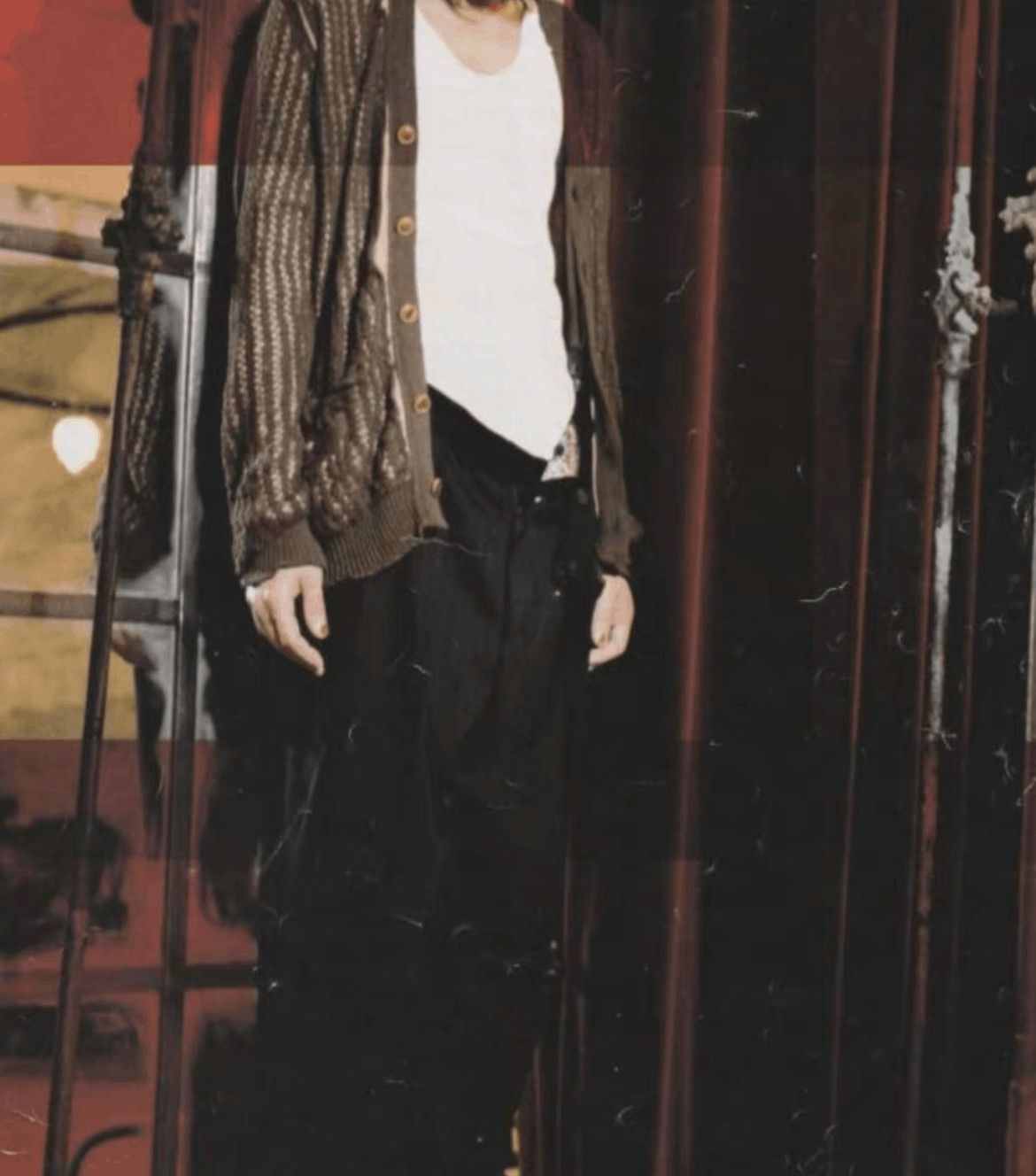 Number (N)ine Number (N)ine Sz 3 Number Nine 03SS PAIN Distressed Knitwe Size US L / EU 52-54 / 3 - 7 Thumbnail