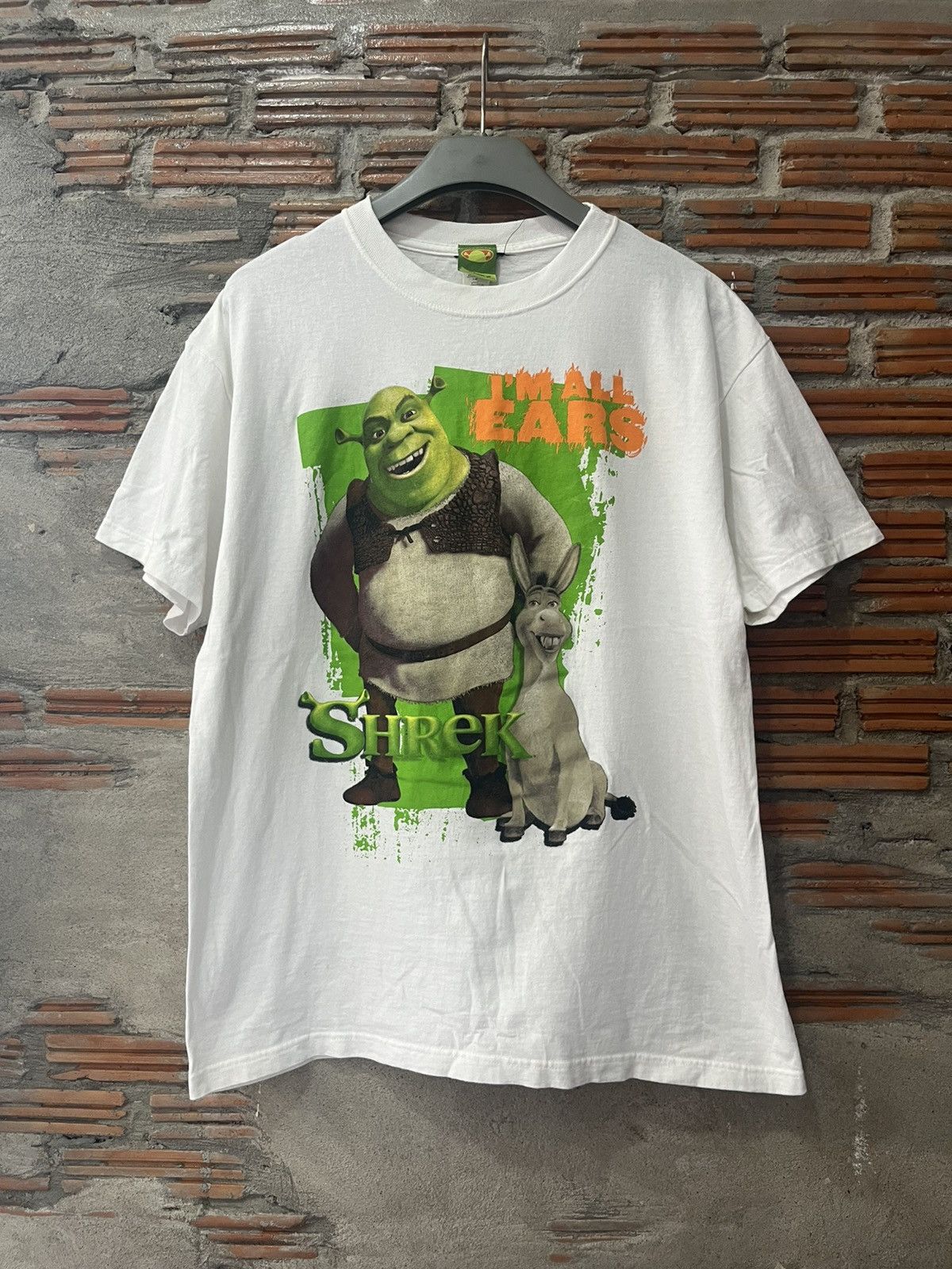 Disney Vintage SHREK i’m all Ears 2004’s Dreamworks film Tshirt Size US L / EU 52-54 / 3 - 2 Thumbnail