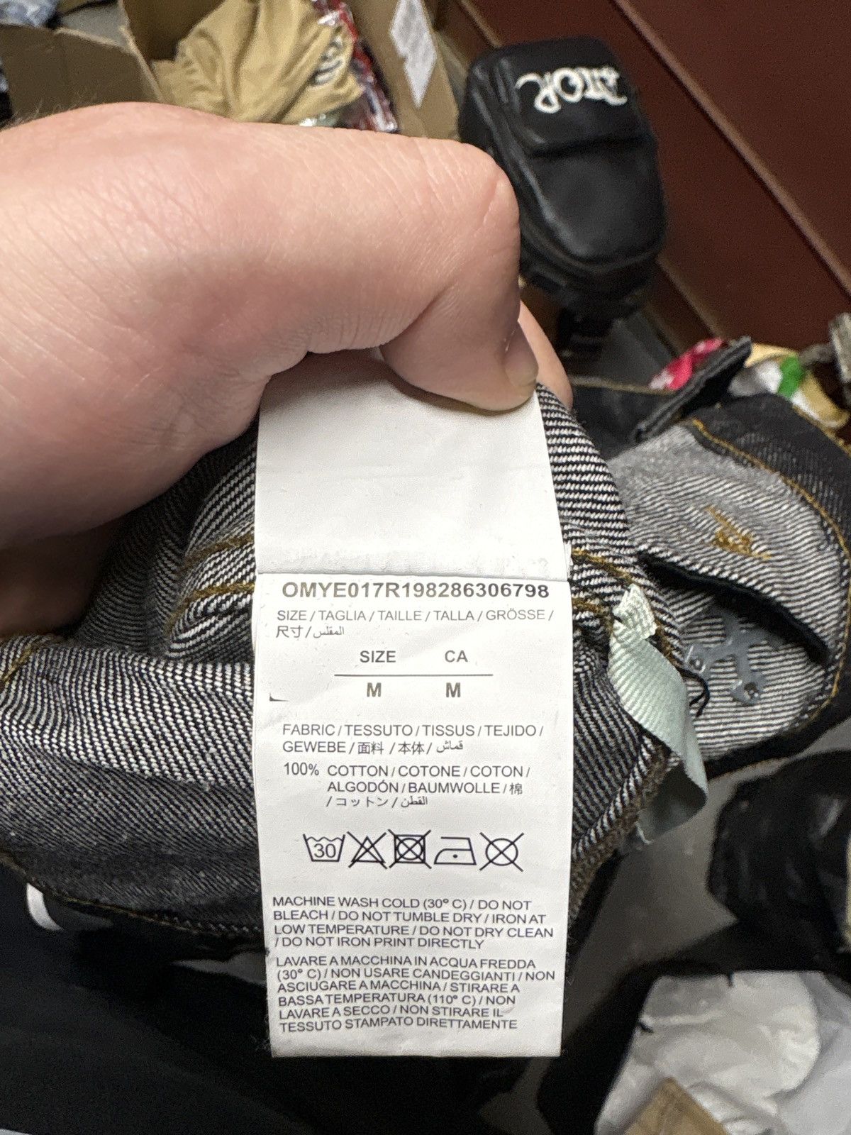 Off-White Off White Denim Jacket Spray Paint Size US M / EU 48-50 / 2 - 8 Thumbnail