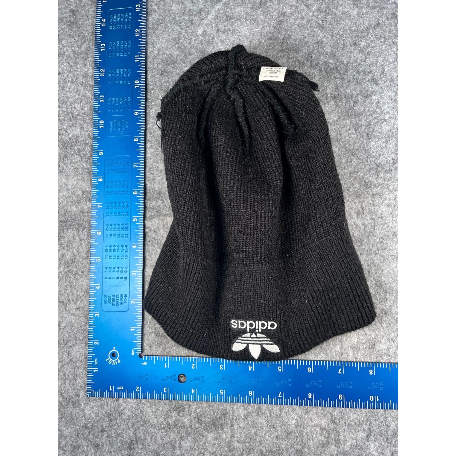 Adidas adidas Beanie Toque Hat One Size Black Knit 100% Acrylic Outdoor Ski Logo Men Beanie Size ONE SIZE - 5 Thumbnail