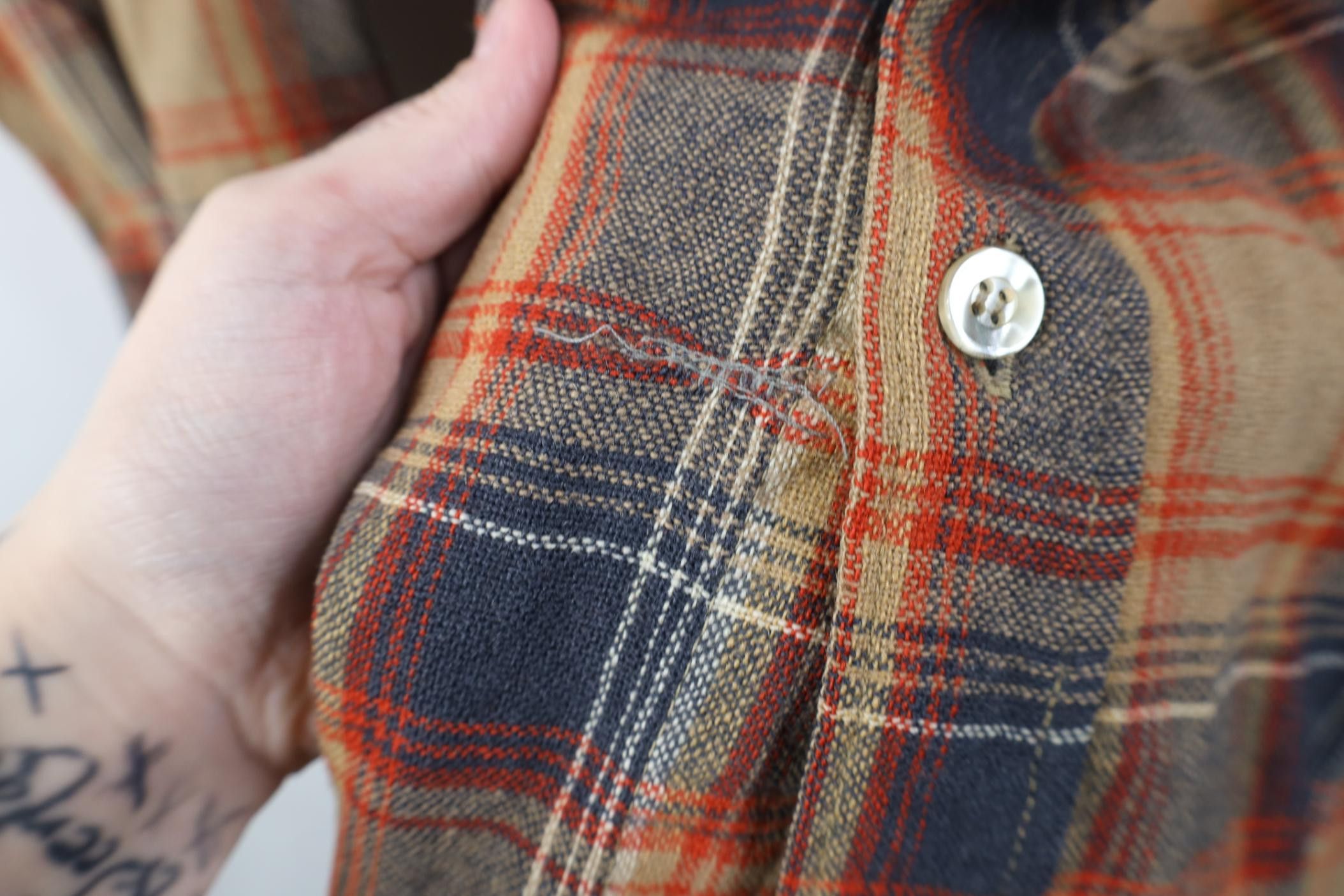 Pendleton Vintage 70s Pendleton Wool Board Button Shirt Plaid USA Size US S / EU 44-46 / 1 - 6 Thumbnail