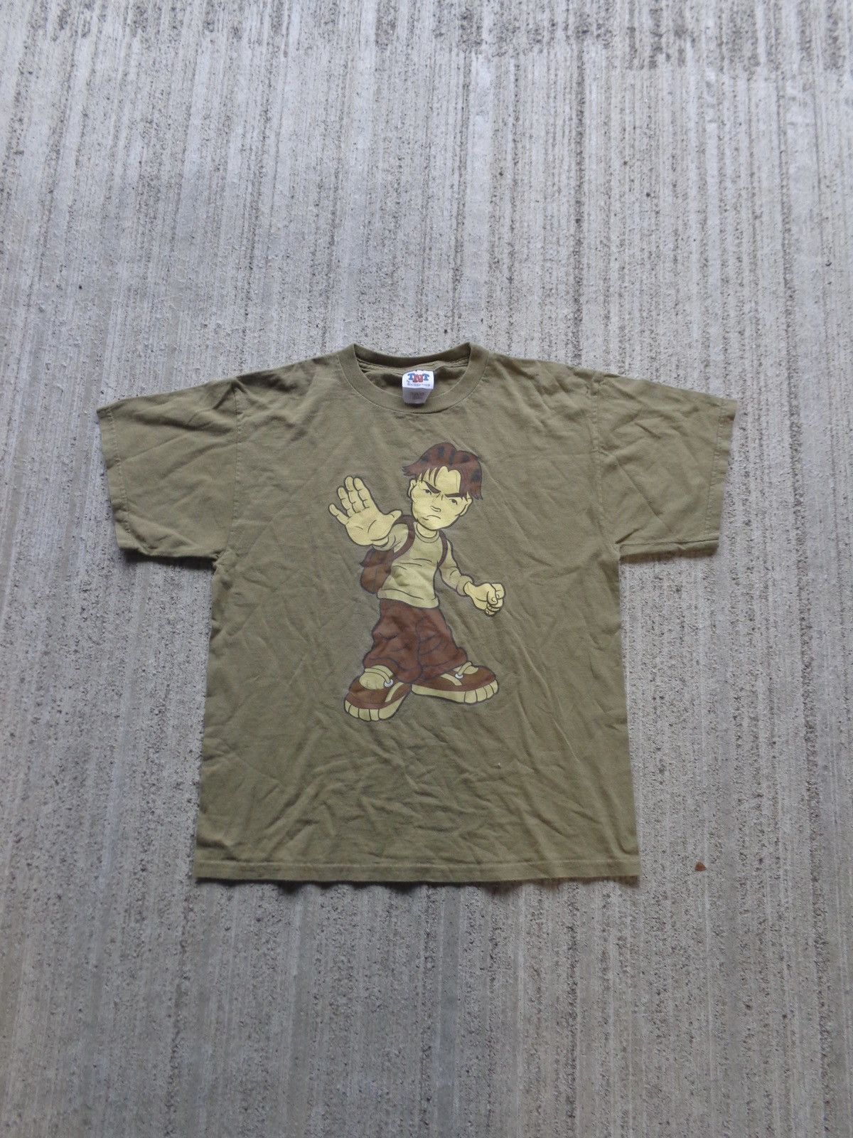 Japanese Brand Y2K 2000s Brats Spy streetwear guy t-shirt Size US XL / EU 56 / 4 - 1 Thumbnail