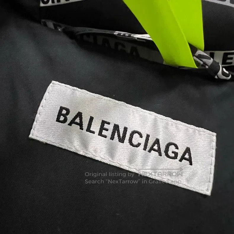 Balenciaga Balenciaga Logo Print Down Jacket. Size US M / EU 48-50 / 2 - 4 Thumbnail