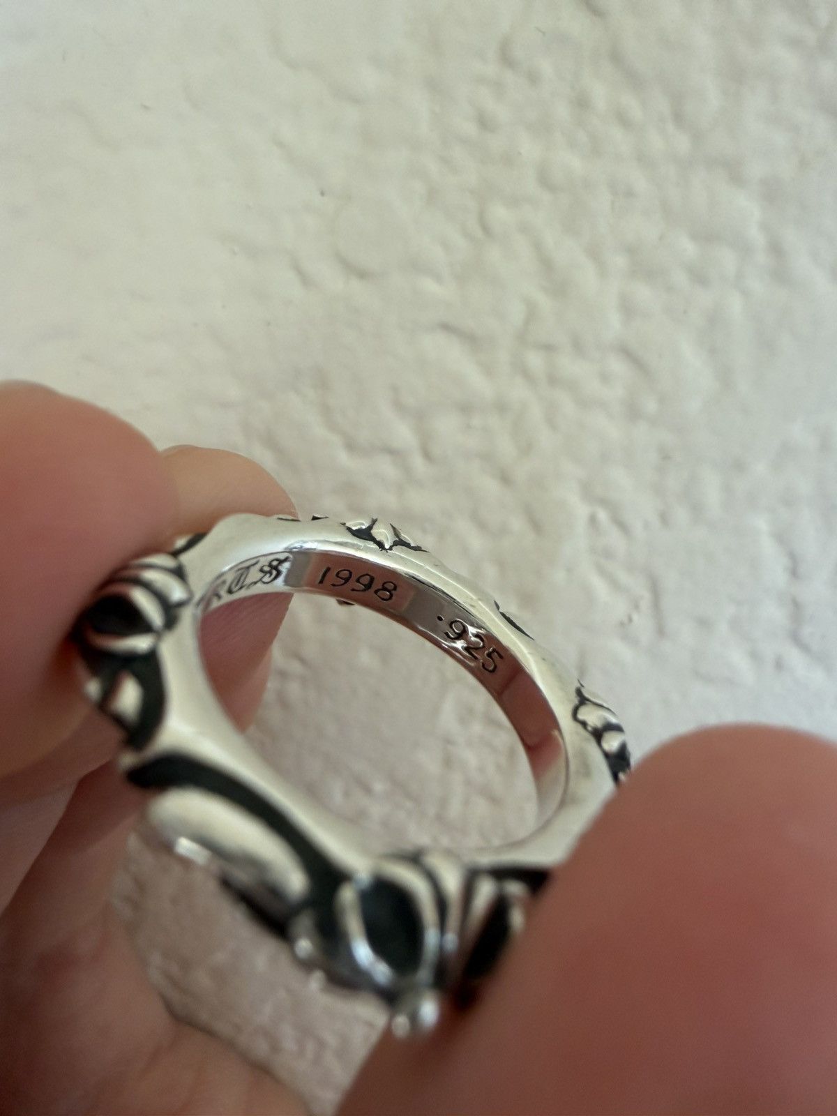 Chrome Hearts Chrome Hearts SBT Band Ring Size ONE SIZE - 8 Thumbnail