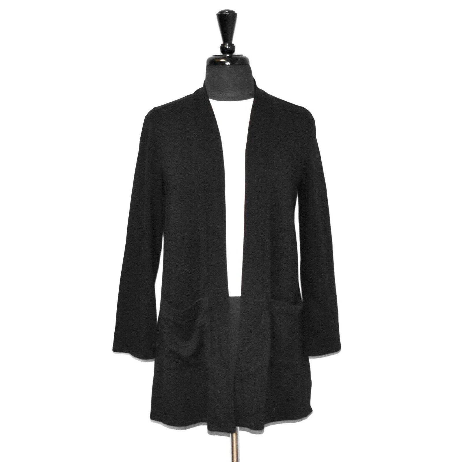 Eileen Fisher EILEEN FISHER Tencel/Cotton Open Front Cardigan Size XS Size XS / US 0-2 / IT 36-38 - 1 Thumbnail