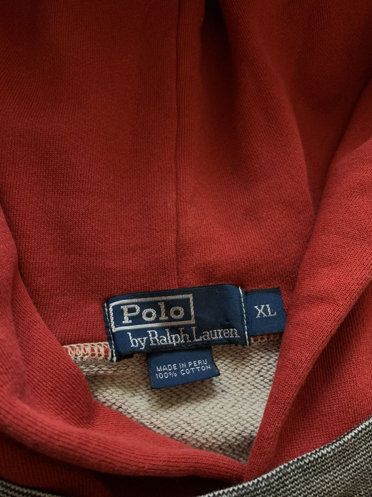 Ralph Lauren VTG 90‘s Polo Ralph Lauren 67th Gray Men’s Hoodie XL size Size US XL / EU 56 / 4 - 4 Thumbnail