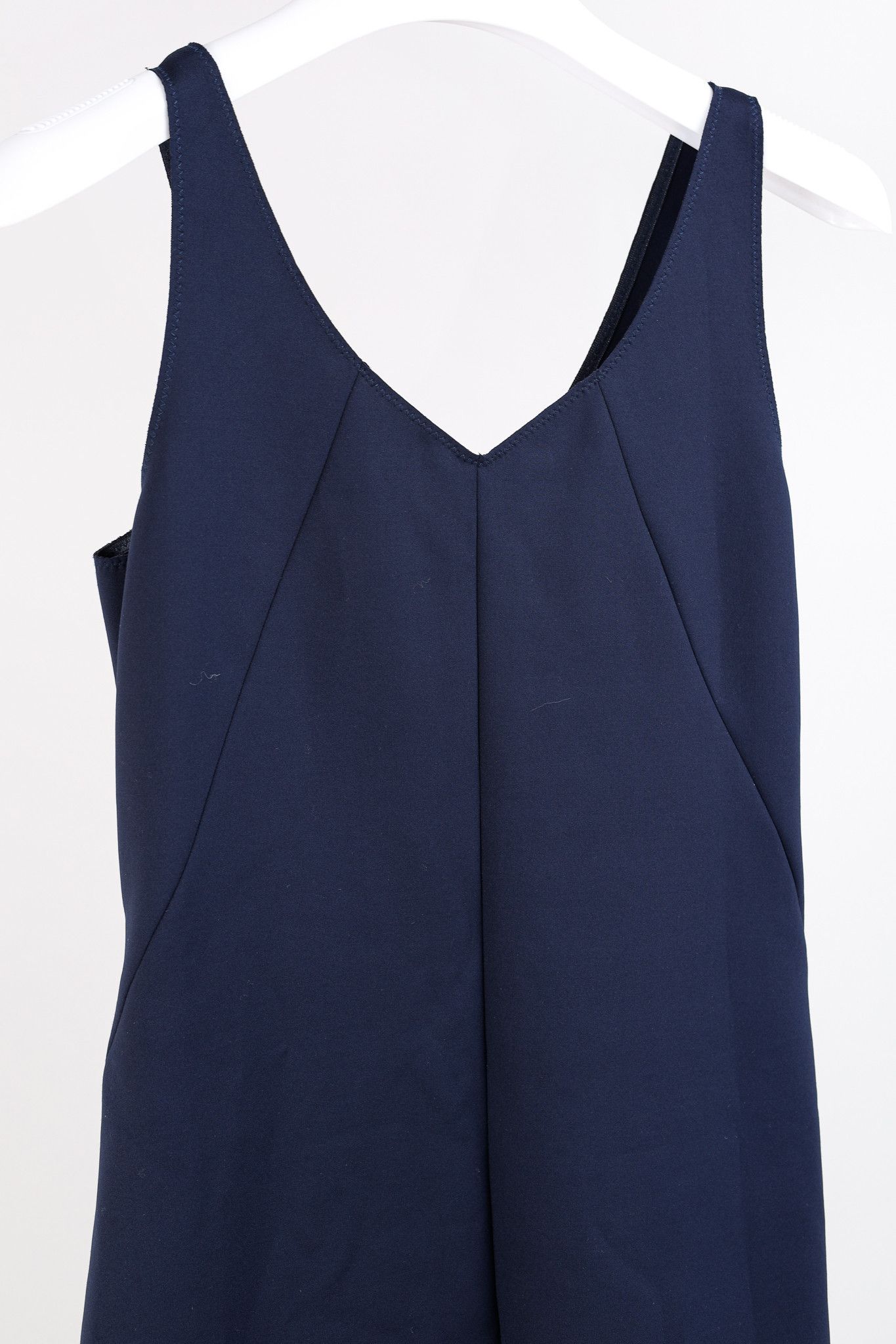 Marie Saint Pierre Marie Saint Pierre Navy Scuba Minimalist Dress Size M / US 6-8 / IT 42-44 - 3 Thumbnail