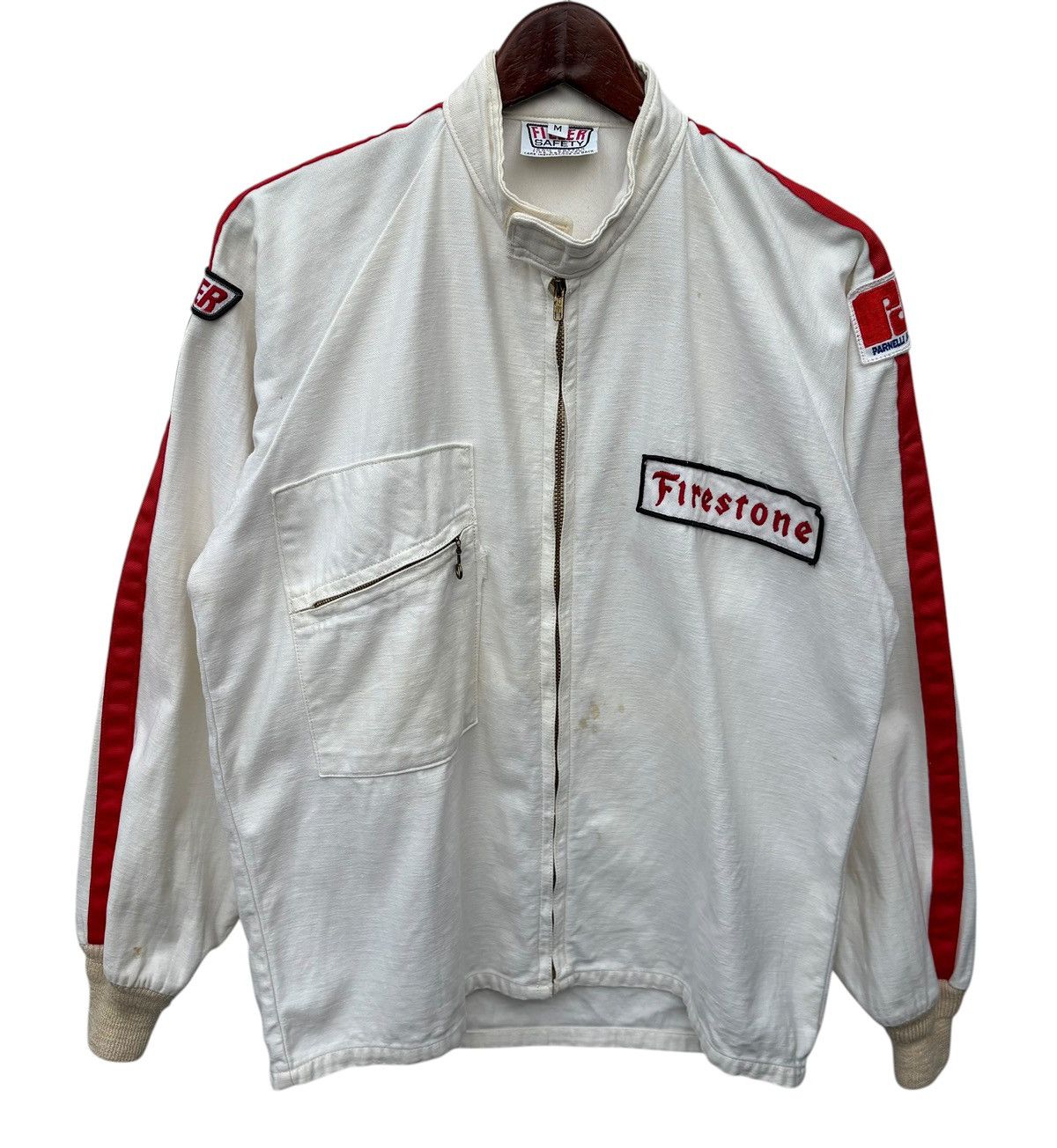 Sports Specialties Vintage Parnelli Jones Firestone Racing Jacket Size US M / EU 48-50 / 2 - 2 Thumbnail