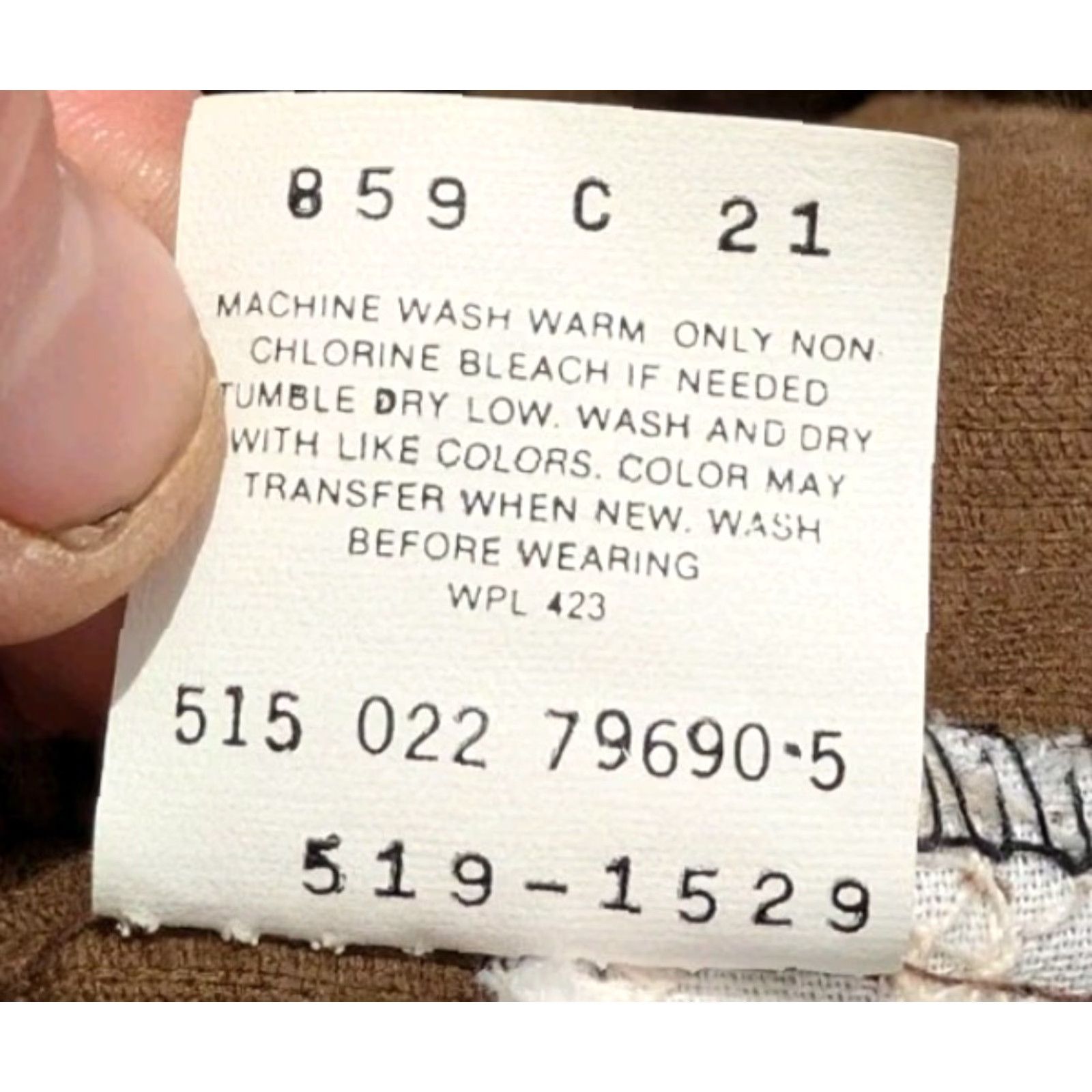 Levi's VTG Levi's 519 Corduroy Pants Mens 36x32 Brown USA Western White Tab EUC Size US 36 / EU 52 - 7 Thumbnail