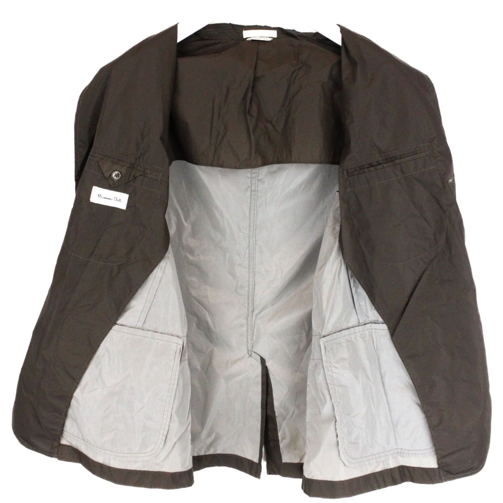 Massimo Dutti Massimo Dutti Jacket Men's US 48 Pockets Button Notch Lapel Short Sleeve Regular Brown 2025 Jacket Size US M / EU 48-50 / 2 - 4 Thumbnail