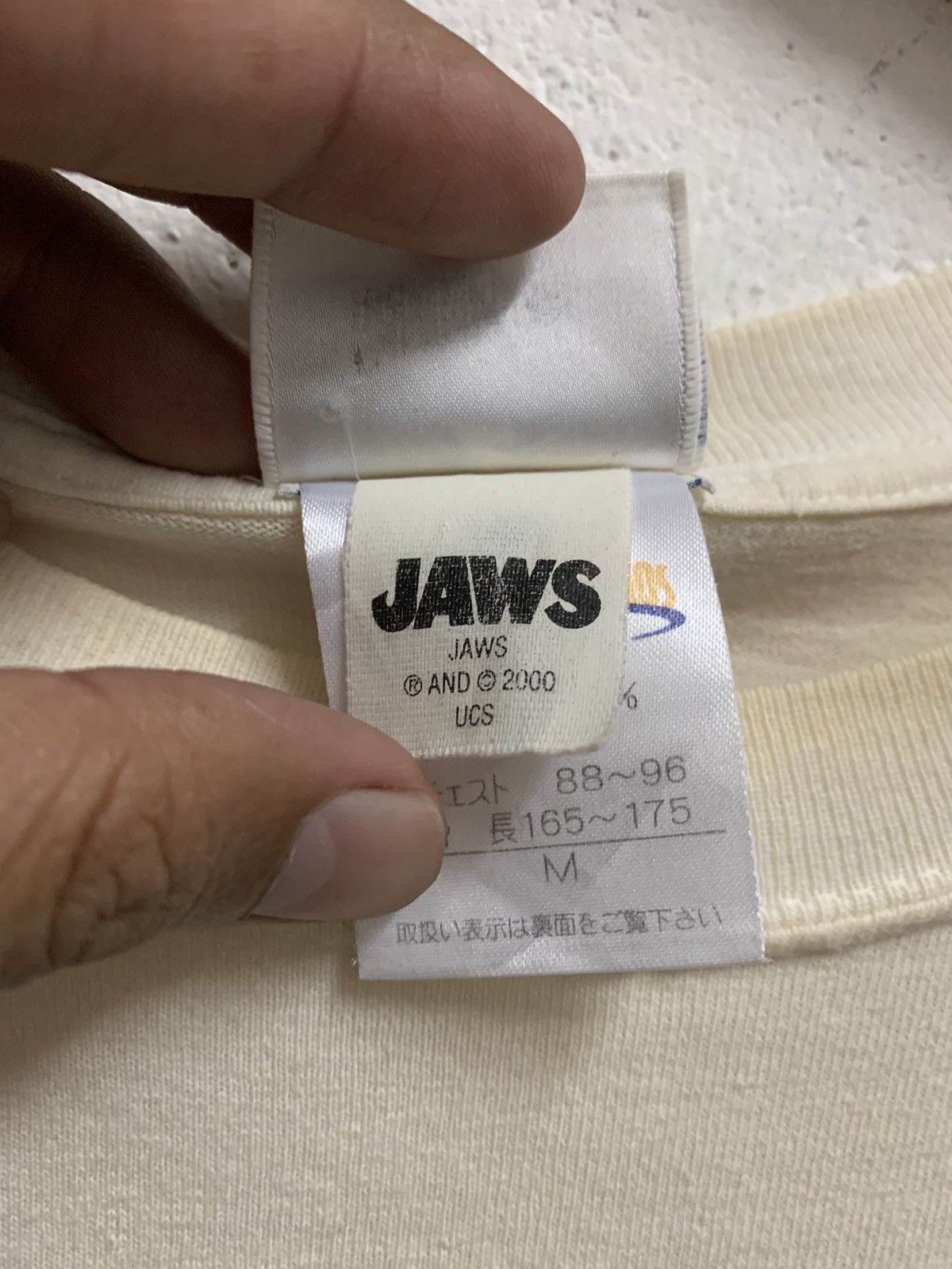 Japanese Brand × Universal Studios Vintage Jaws Umiversal Studios Japan Size US M / EU 48-50 / 2 - 7 Thumbnail