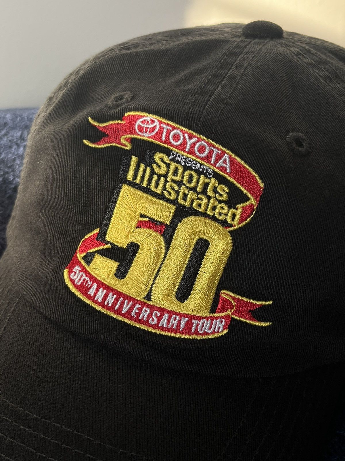 Vintage Vintage Toyota Sports Illustrated 50th Anniversary Tour Cap Size ONE SIZE - 5 Thumbnail