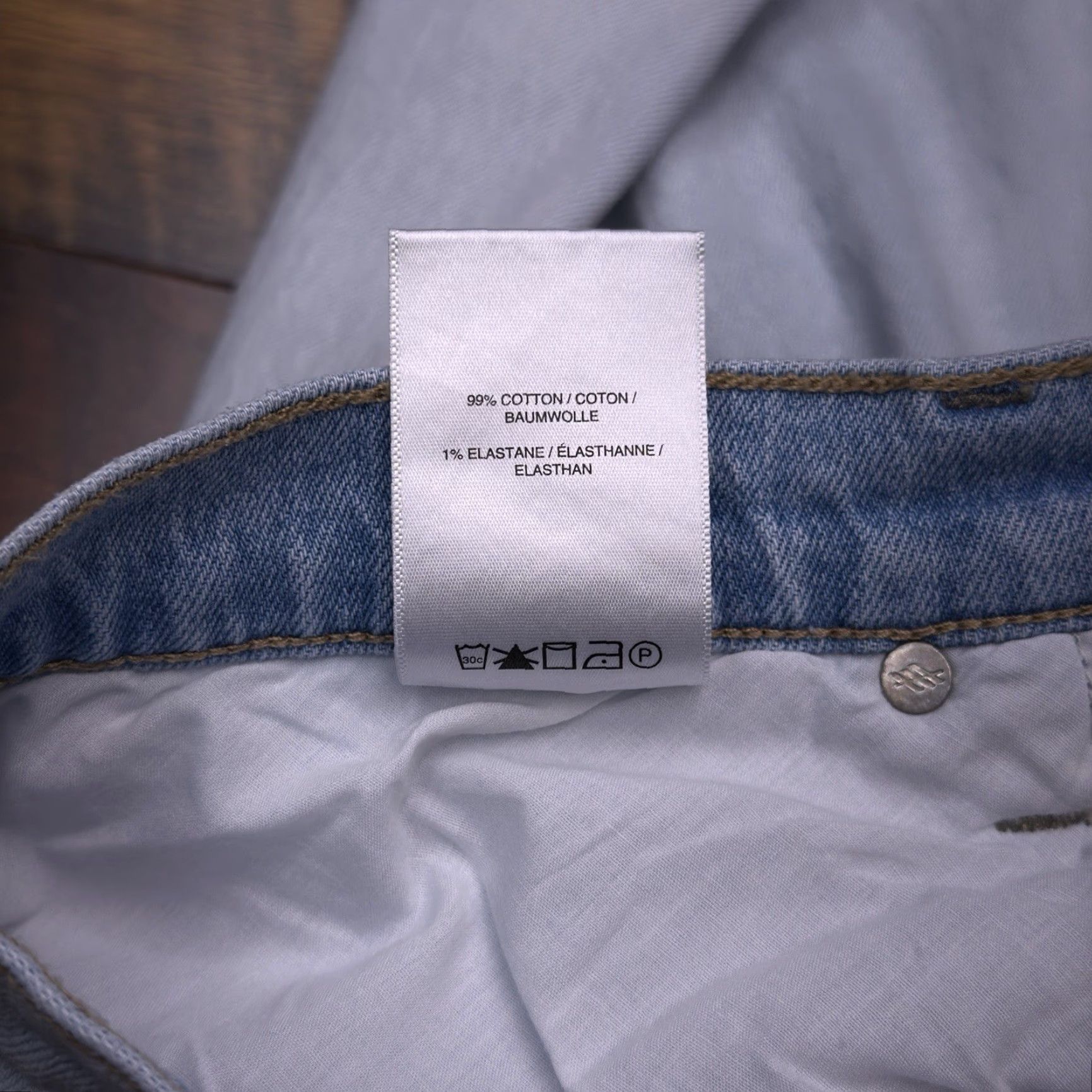 Silver Jeans Co. Silver 90s Boyfriend Jeans Womens 32x27 High Rise Distressed Jeans 90s Womens Blue Cotton Blend Denim Casual Classic Jeans Size 24" / US 00 / IT 34 - 7 Thumbnail