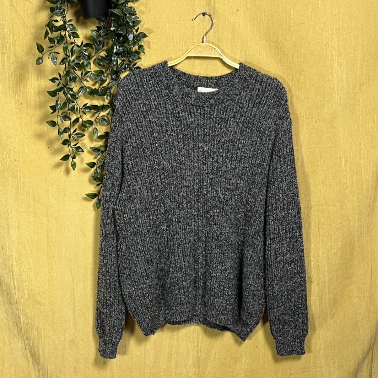 If Six Was Nine × Vintage Vintage Tricot Chip wool knit Sweater Size US L / EU 52-54 / 3 - 1 Thumbnail