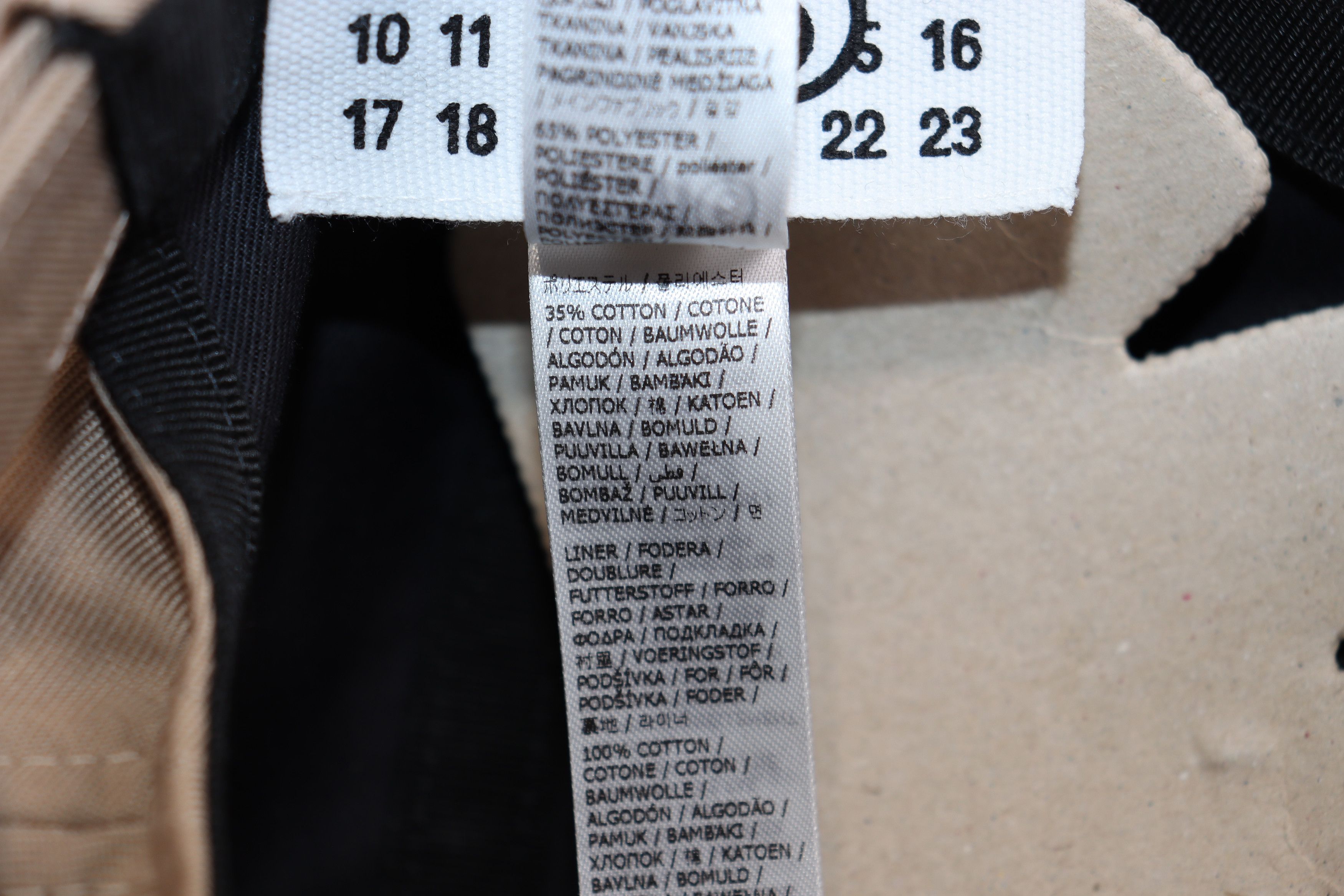 Maison Margiela o1rshd1 Size: M / Baseball Cap with Numeric Embroidery Size ONE SIZE - 9 Thumbnail