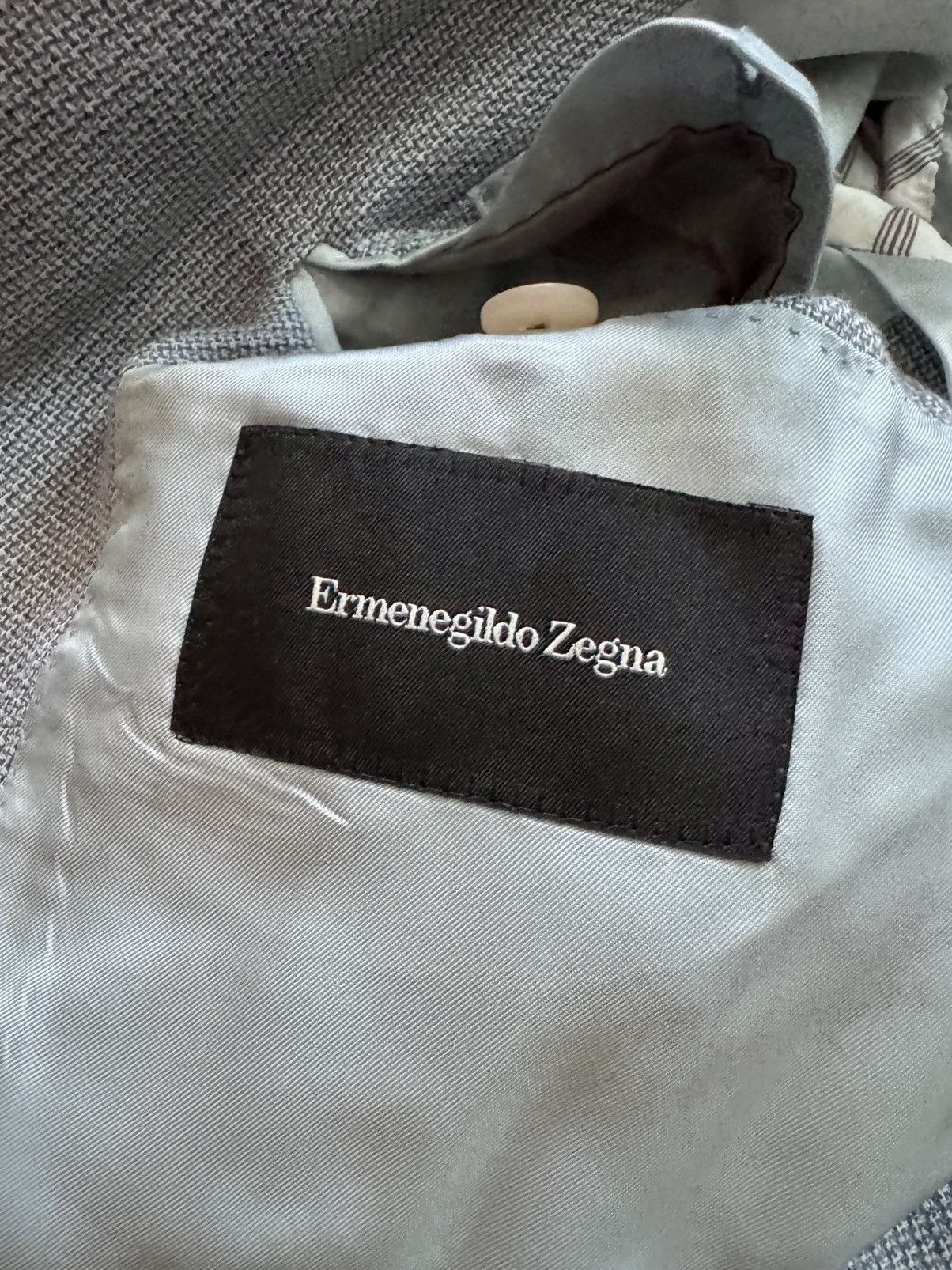 Ermenegildo Zegna Ermenegildo Zegna Classic Blazer Size 50R - 8 Thumbnail