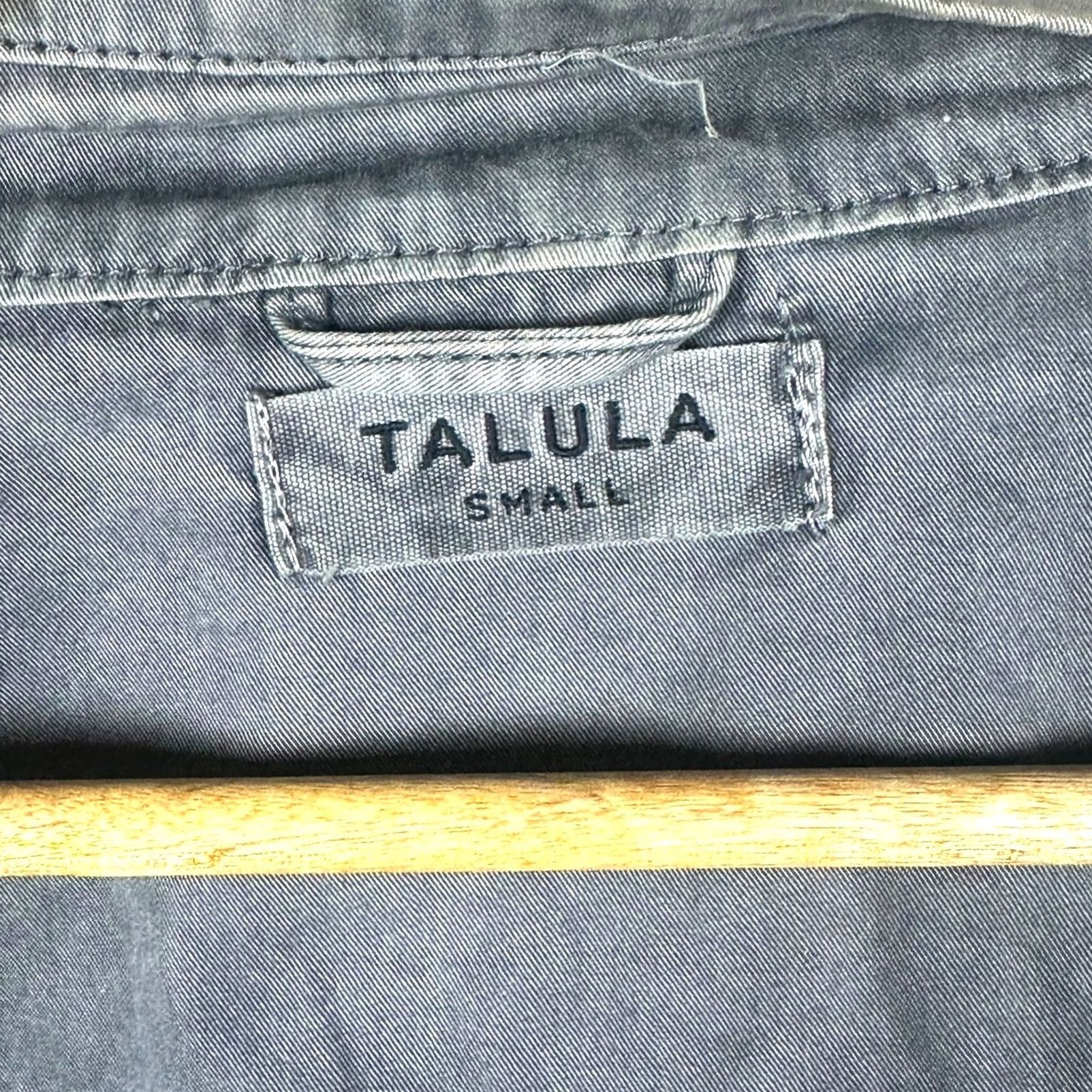 Vintage Talula Women Gray Utility Jacket Hood Drawstring Size Small Size S / US 4 / IT 40 - 5 Thumbnail