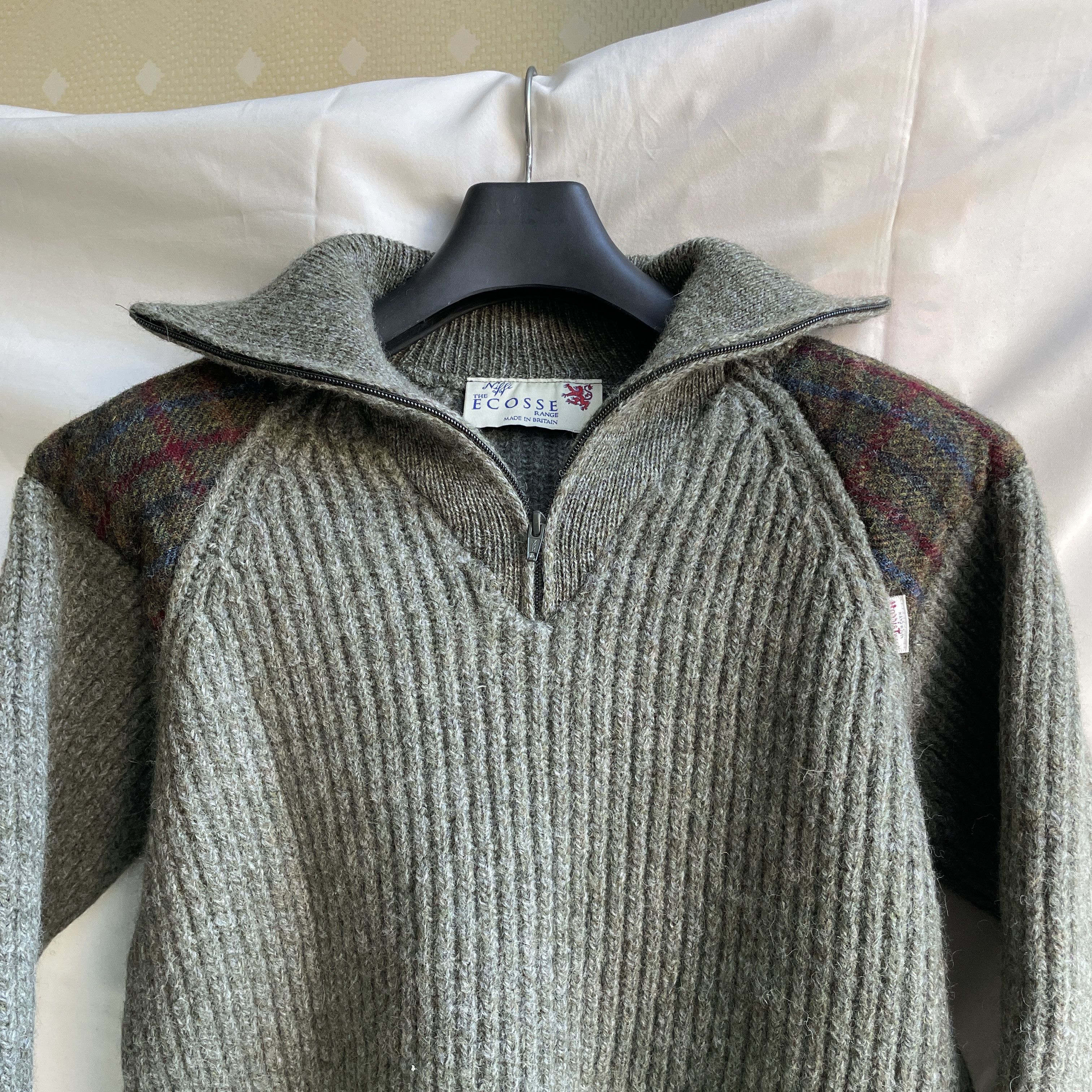 Other Niffi The Ecosse Crofter 1/4 Zip Chunky Knit Sweater Size US S / EU 44-46 / 1 - 3 Thumbnail