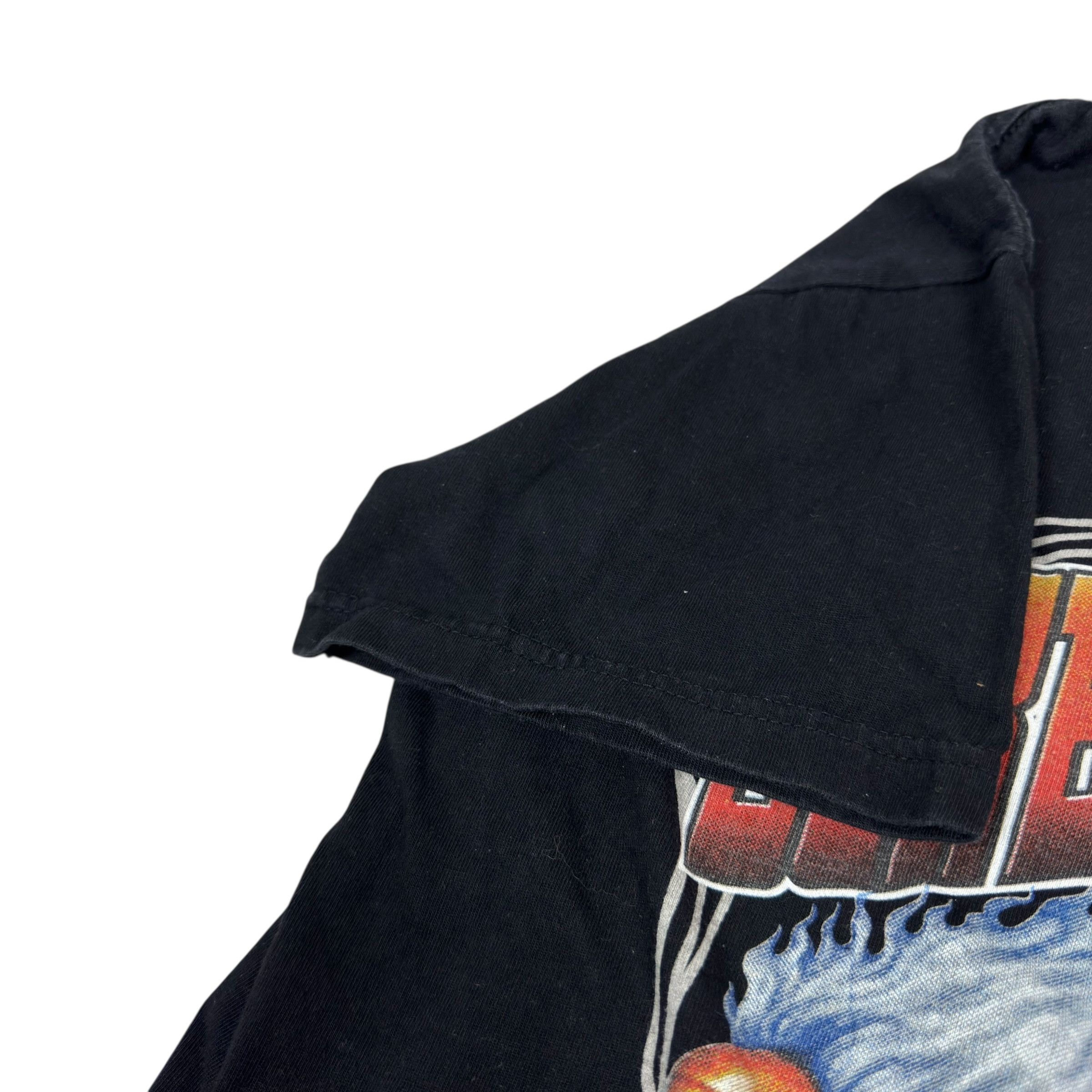 Harley Davidson Vintage Harley-Davidson Men's Black Printed Pullover T-Shirt Size US S / EU 44-46 / 1 - 7 Thumbnail
