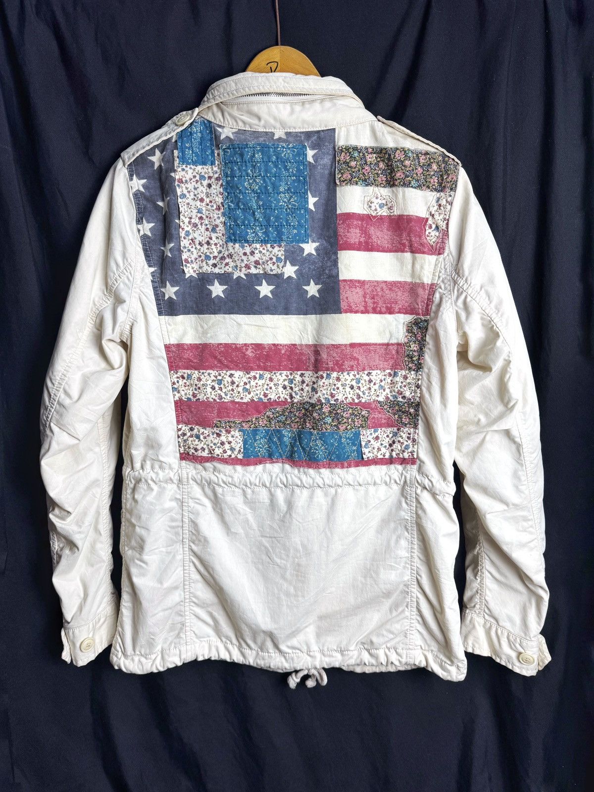 Polo Ralph Lauren American Flag Ralph Lauren Denim Supply Military USA Jacket Size US M / EU 48-50 / 2 - 1 Thumbnail