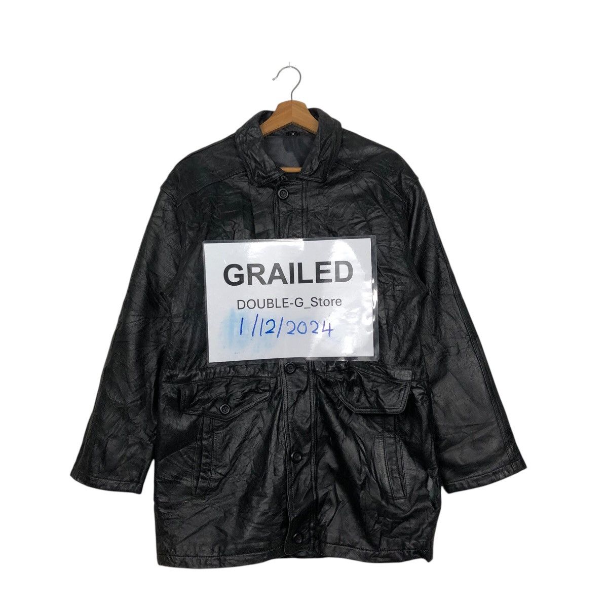 Japanese Brand 📌Vintage Biker Genuine Leather Jacket Issey Miyake Size US S / EU 44-46 / 1 - 1 Thumbnail