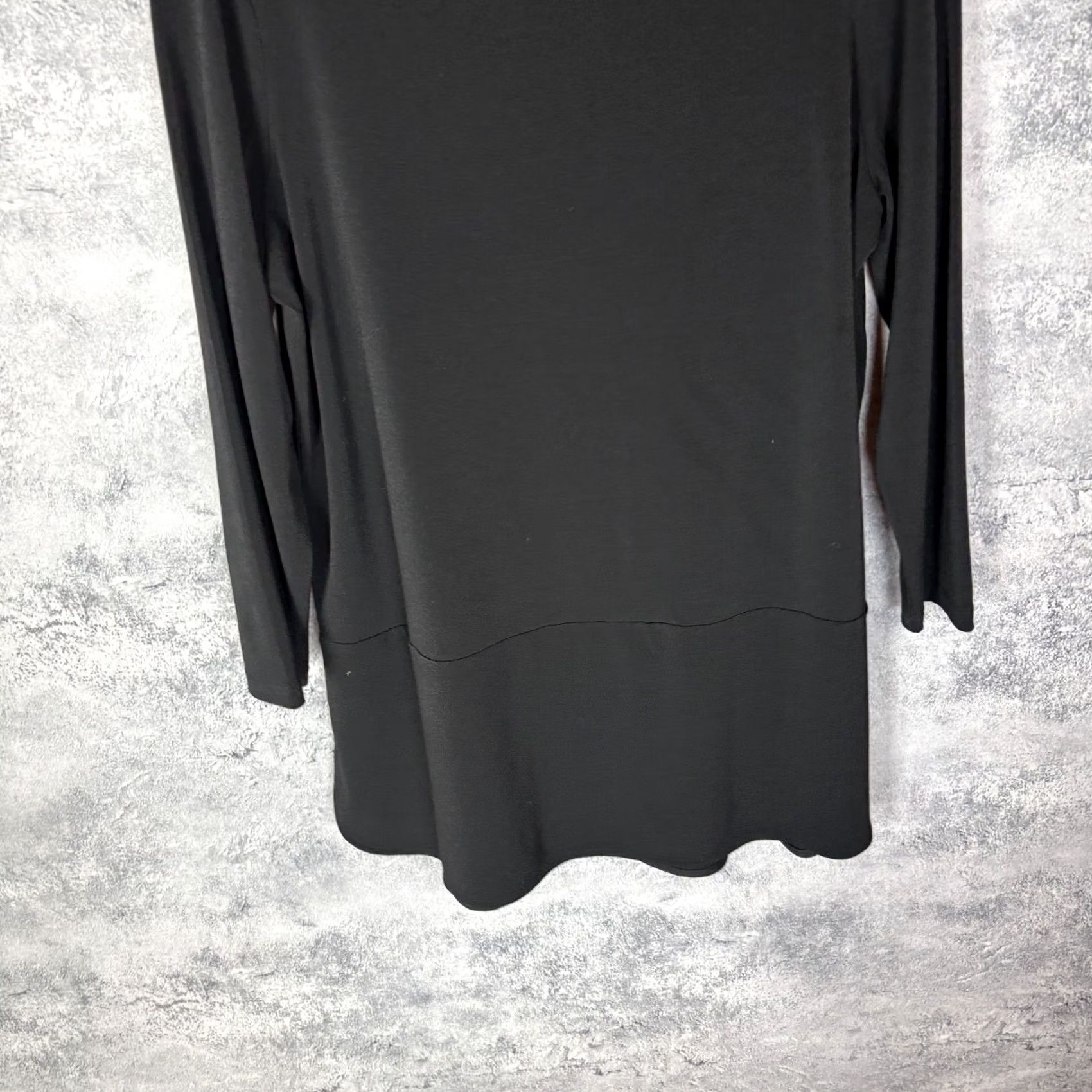 Ralph Lauren Ralph Lauren Blouse Tunic Long Sleeve Black Polyester Elastane Size L Womens Size L / US 10 / IT 46 - 5 Thumbnail