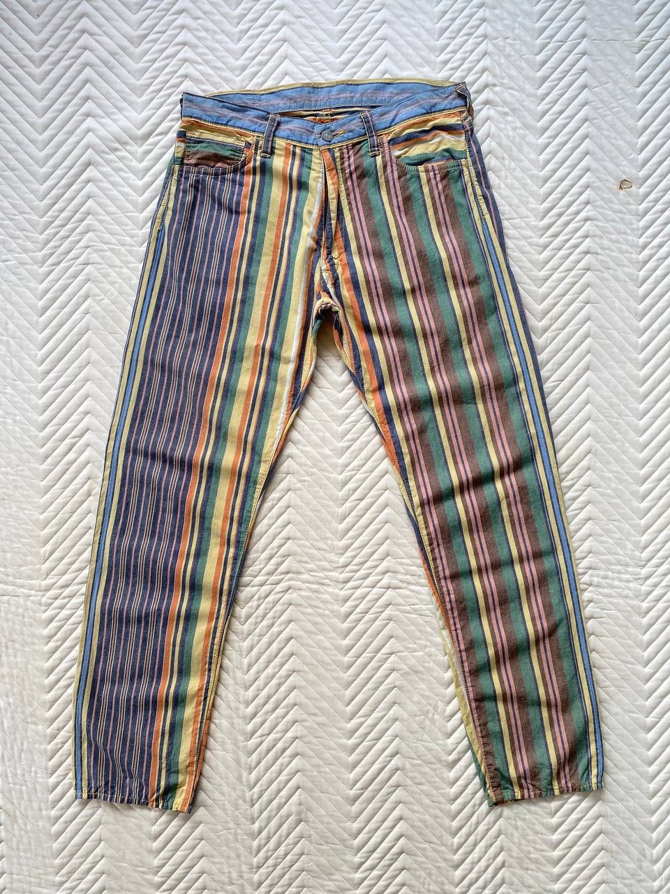 Evisu Evisu Genes Bohemian Stripe Denim Size US 34 / EU 50 - 1 Thumbnail