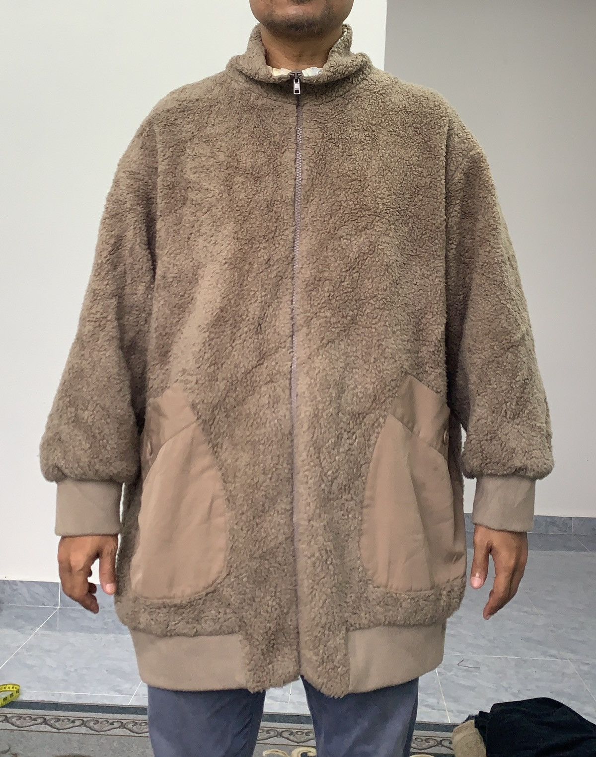 Issey Miyake Ne-Net Issey Miyake Pile Fleece Jacket Rabbit Printed Inner Size US M / EU 48-50 / 2 - 1 Thumbnail