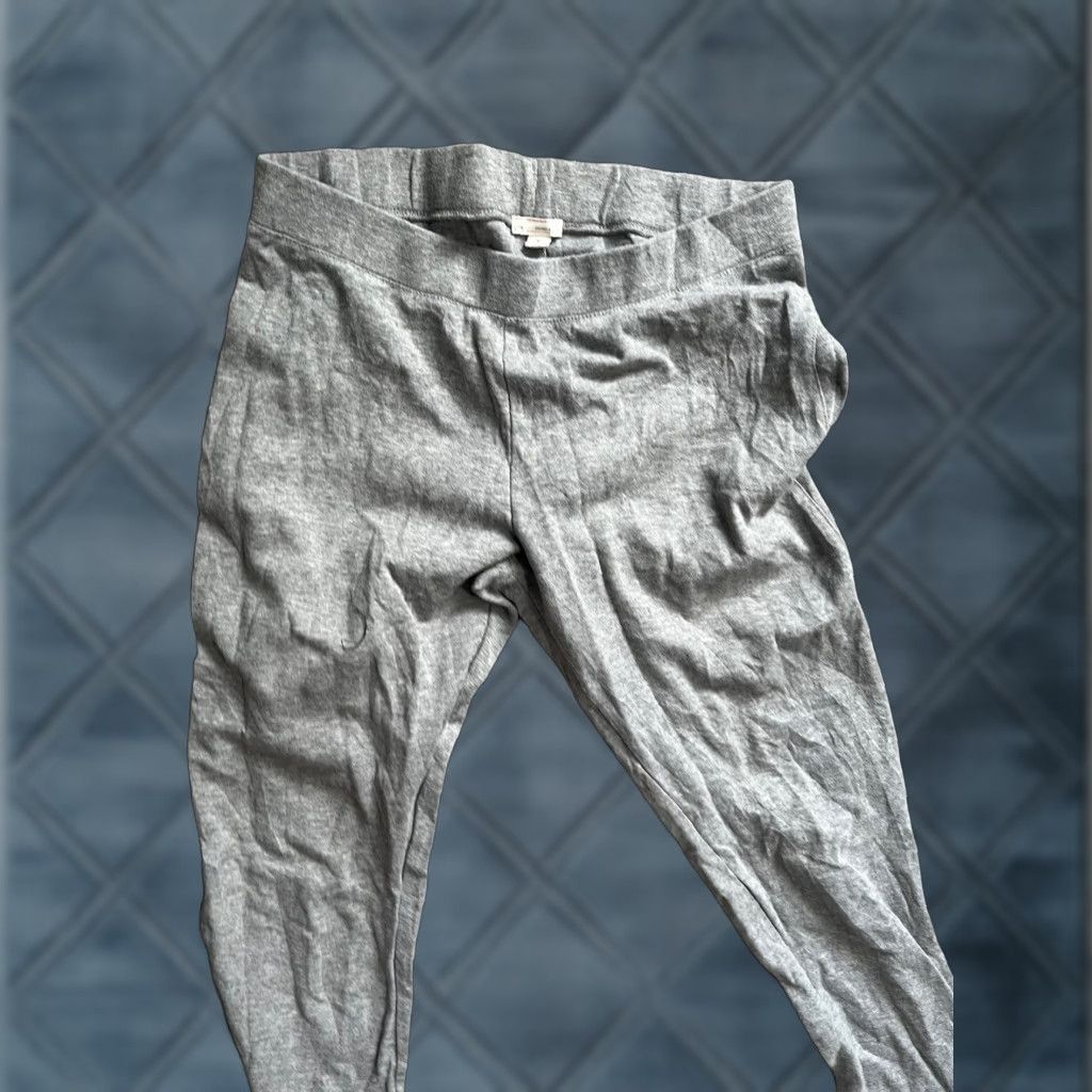 Gap VINTAGE Gap Womens Pants Gray Size Medium Sweatpants Tapered Mid Rise Ankle Zip Elastic Waist Womens Size 32" / US 10 / IT 46 - 1 Thumbnail
