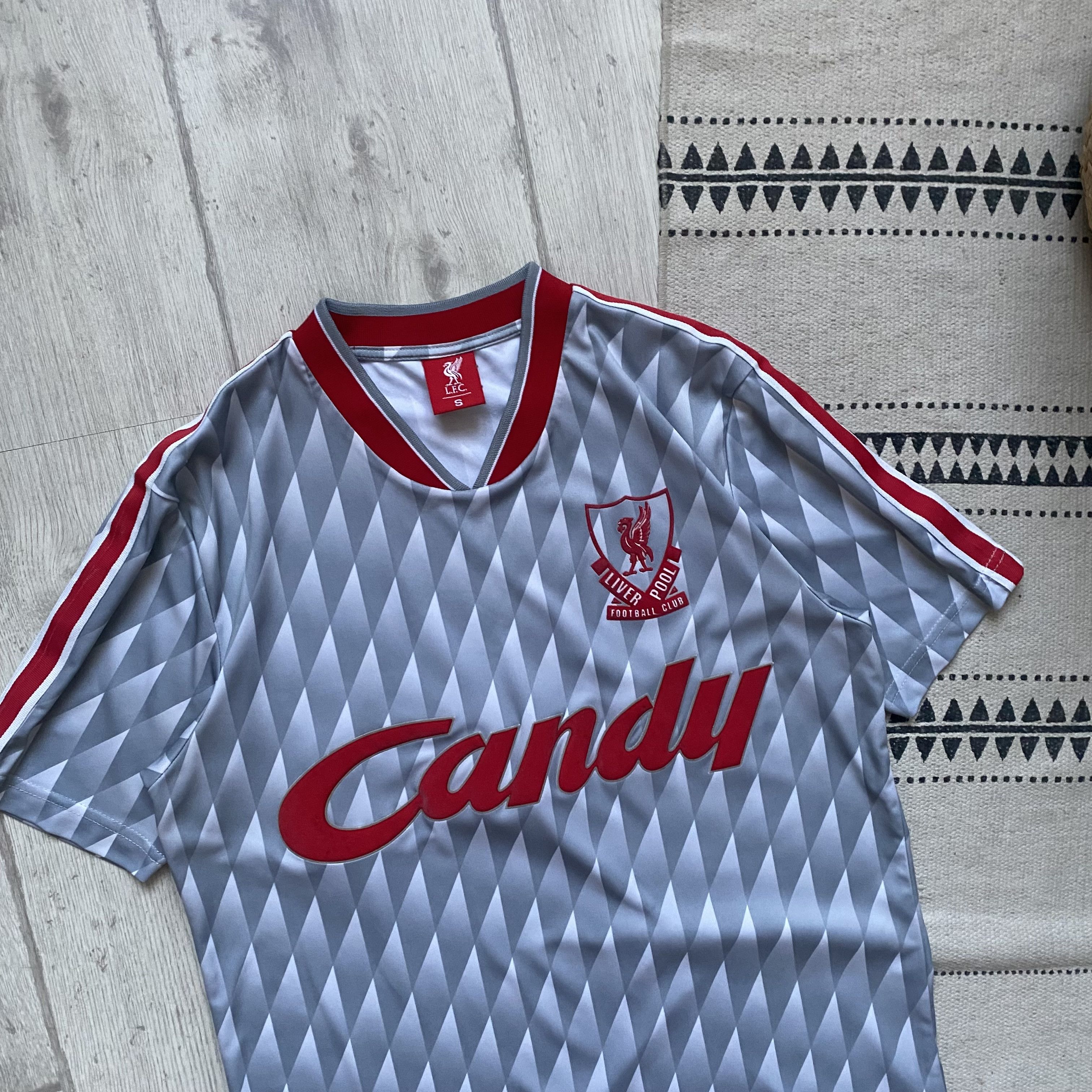 Umbro ⚽️ Blockore Vintage Retro FC Liverpool jersey Size US S / EU 44-46 / 1 - 2 Thumbnail