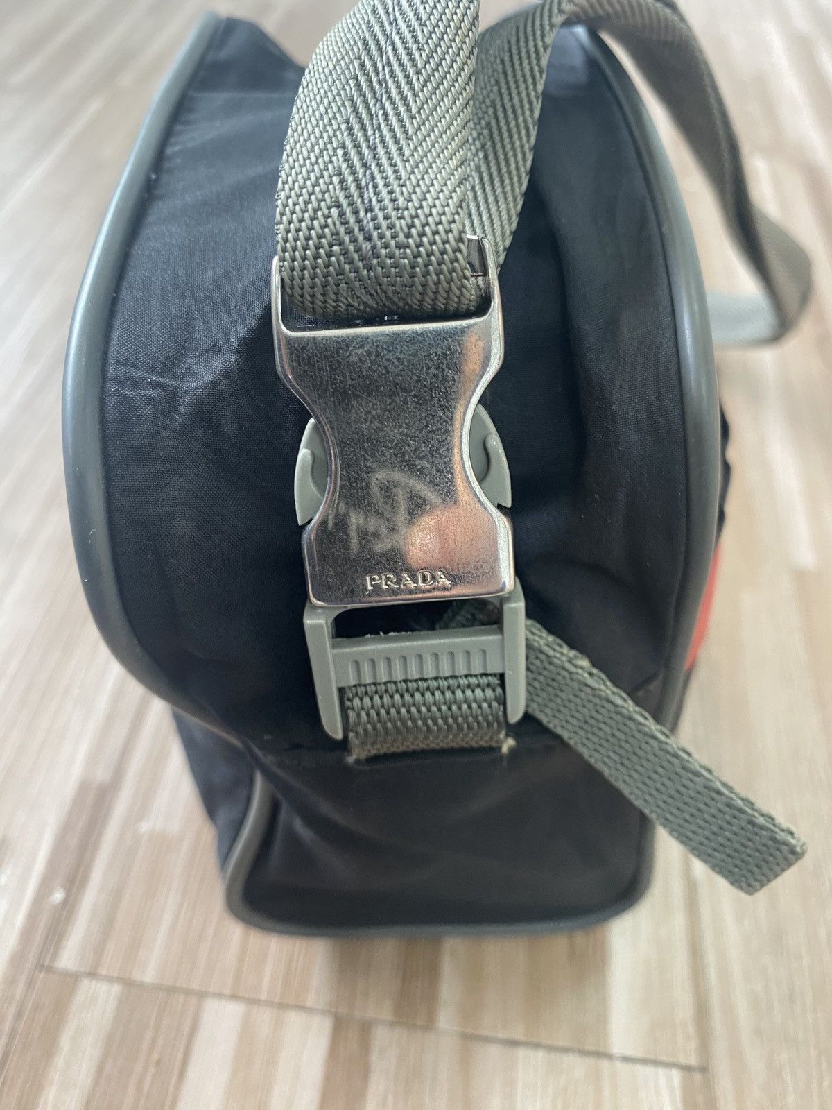 Authentic Prada Mini Box Crossbody Bag