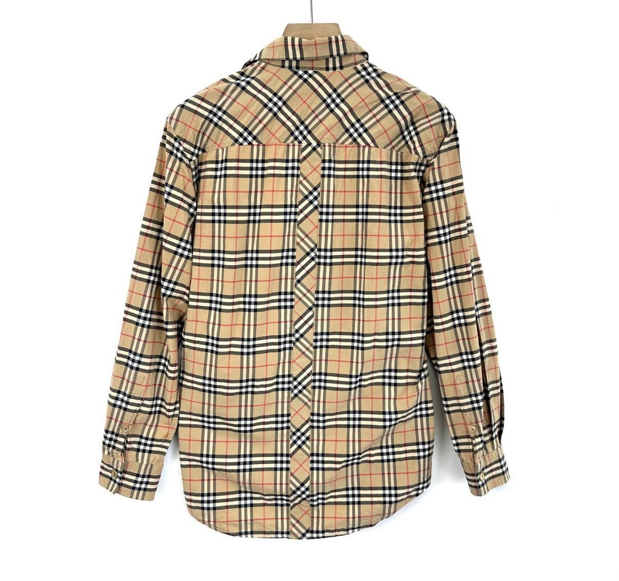 Burberry Burberry TB Embroidered Logo Classic Check Shirt K12 Size US XS / EU 42 / 0 - 2 Thumbnail
