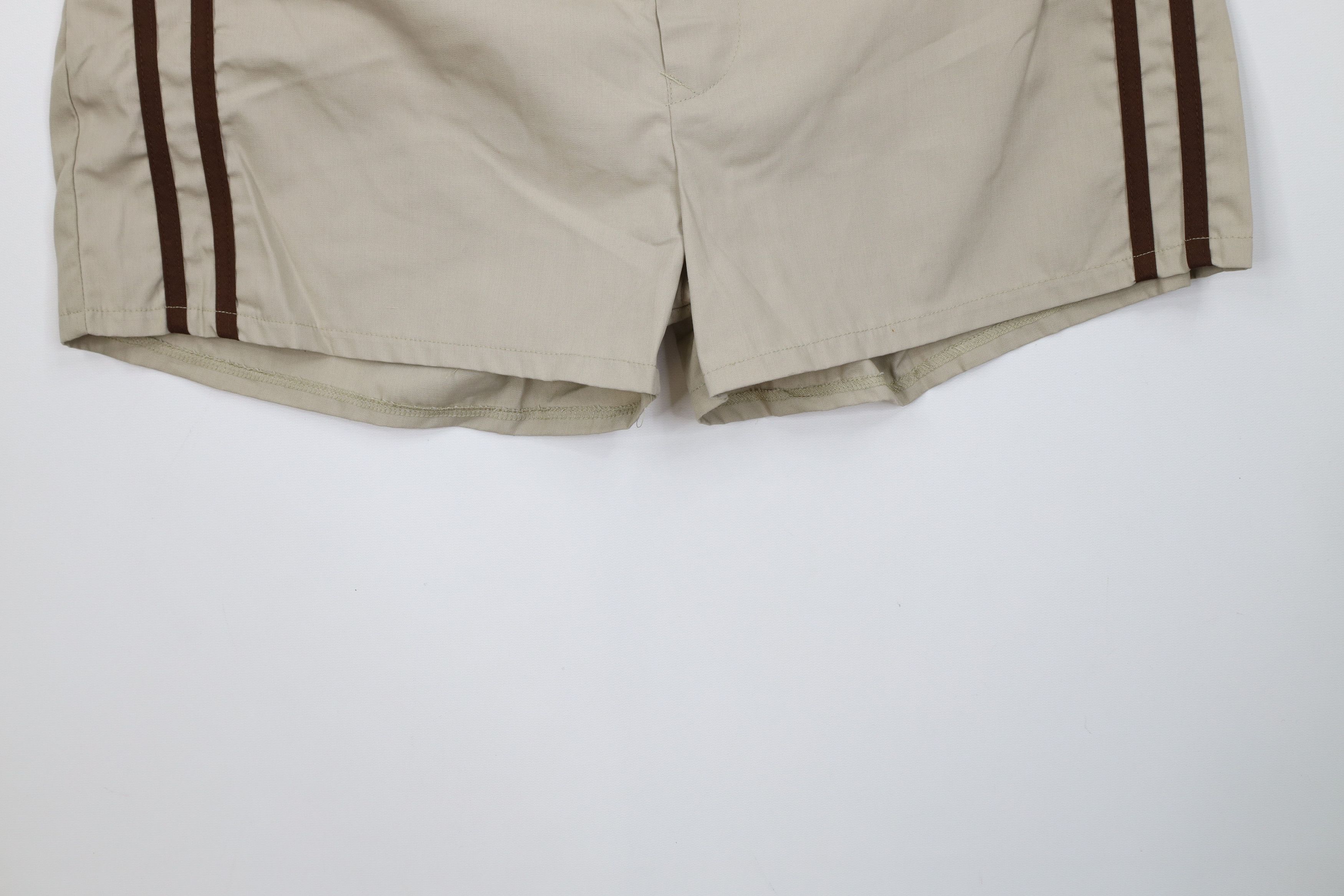 Vintage Deadstock Vintage 70s Streetwear Running Tennis Shorts Beige Size US 40 / EU 56 - 4 Thumbnail