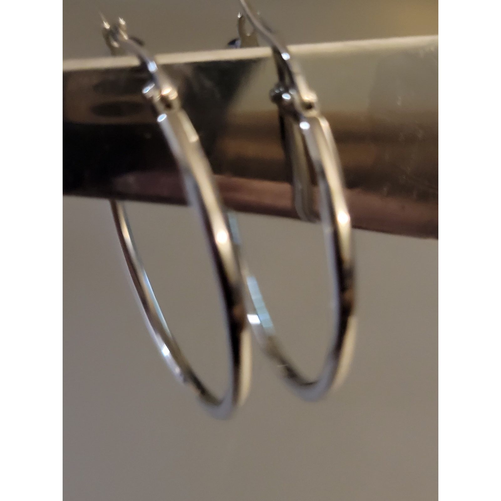 Other Stainless steel Hoop Earrings Size ONE SIZE - 3 Thumbnail