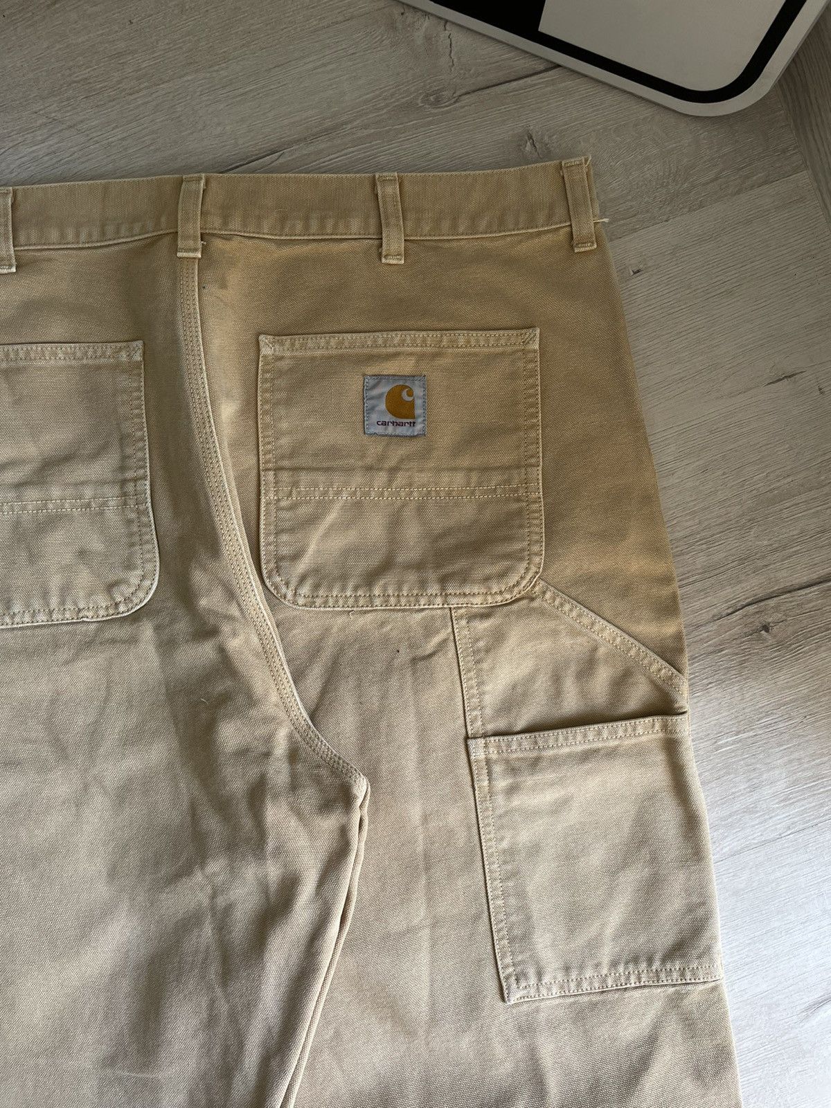 Vintage Vintage Carhartt Wip Single Knee Pant Carpenter Grunge Y2k Size US 36 / EU 52 - 4 Thumbnail