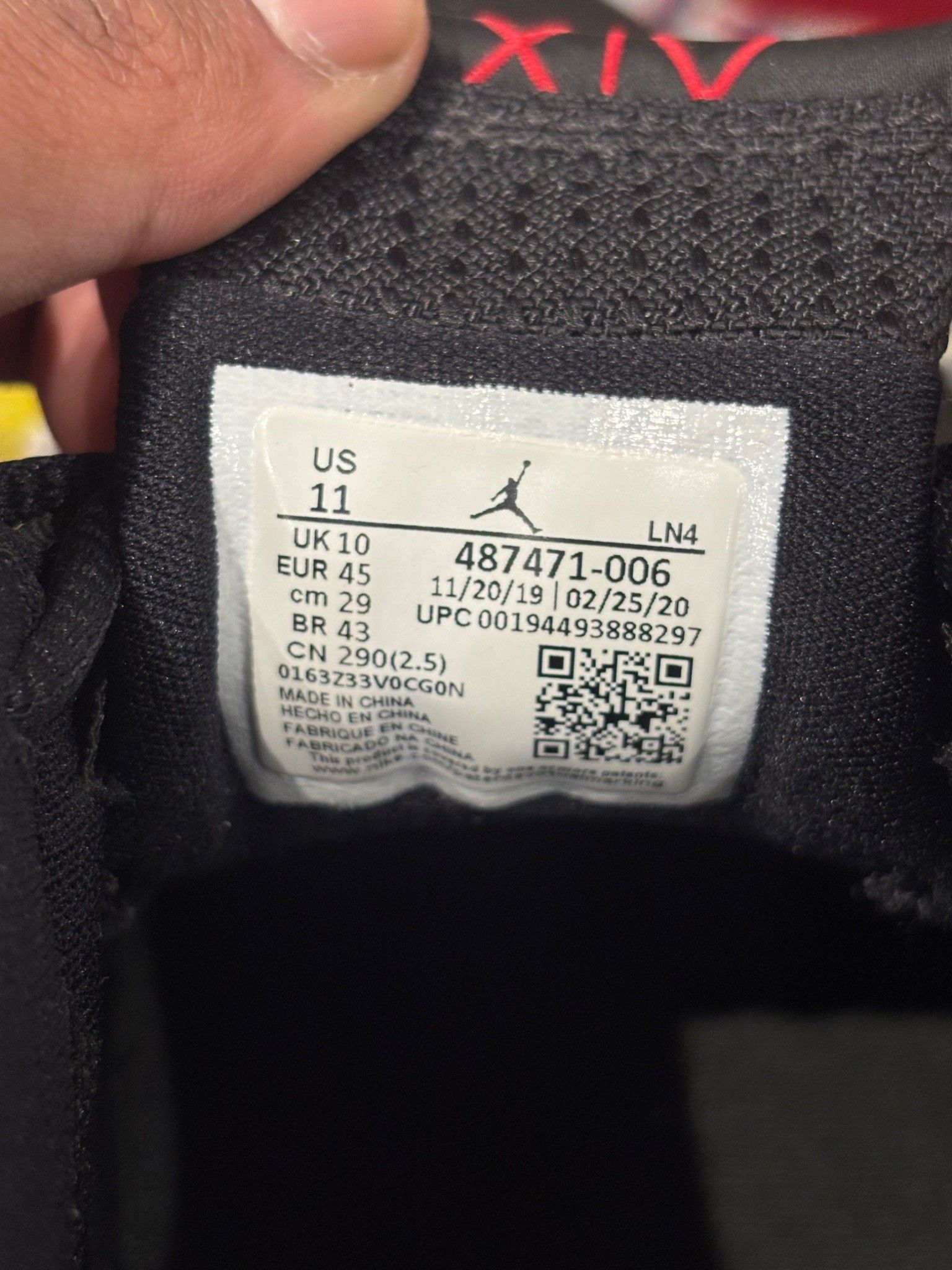 Jordan Brand Jordan 14 Gym Red Toro Size US 11 / EU 44 - 8 Thumbnail