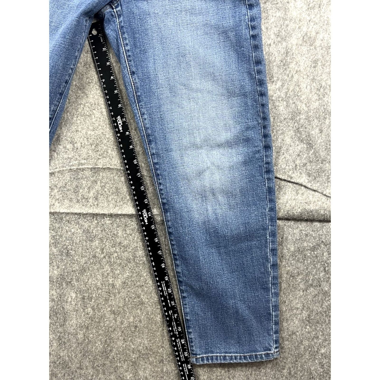 Banana Republic Banana Republic Jeans Women's High Rise Baggy Fit Barrel Leg Comfort 25 Blue Denim 5-Pocket City 26in Inseam Womens Size 25" / US 0 / IT 36 - 7 Thumbnail