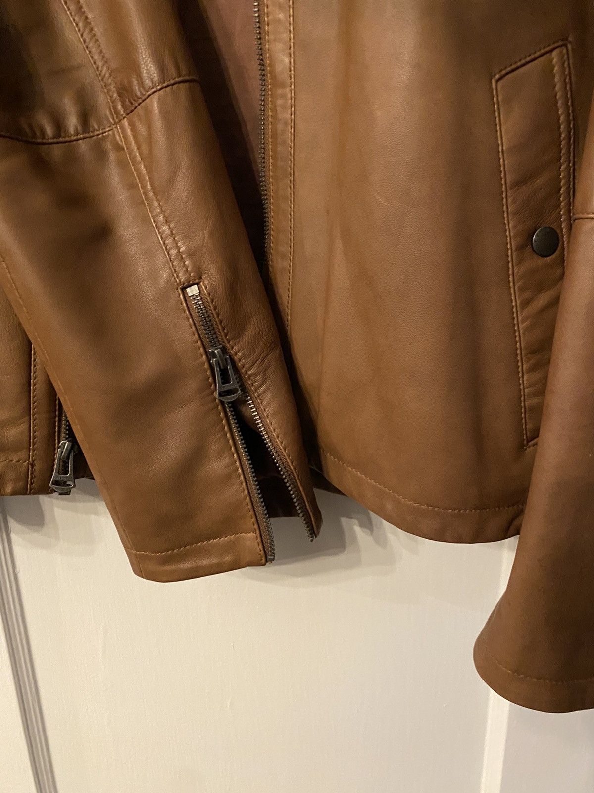 Cole Haan Cole Haan Leather Jacket, men’s L Size US L / EU 52-54 / 3 - 4 Thumbnail
