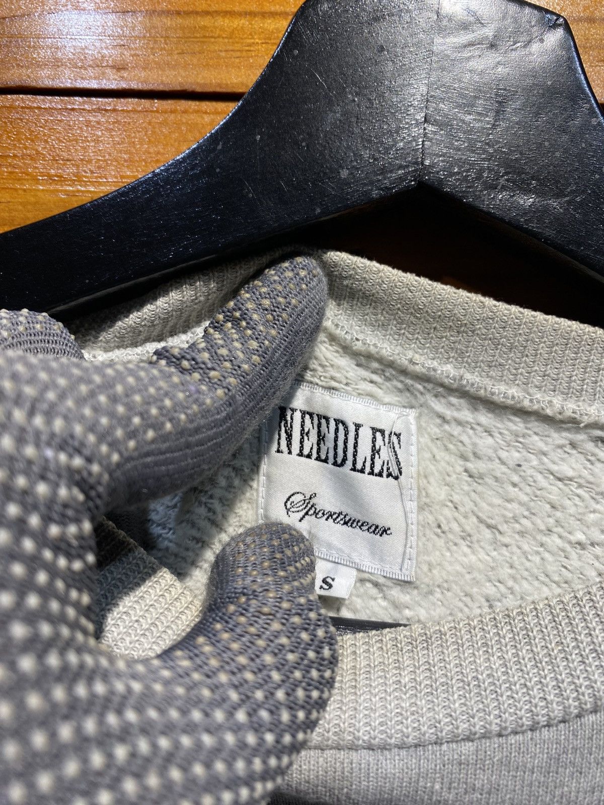 Needles Needles Sportwear Grey Crewneck Sweatshirt – Minimalist Size US S / EU 44-46 / 1 - 6 Thumbnail