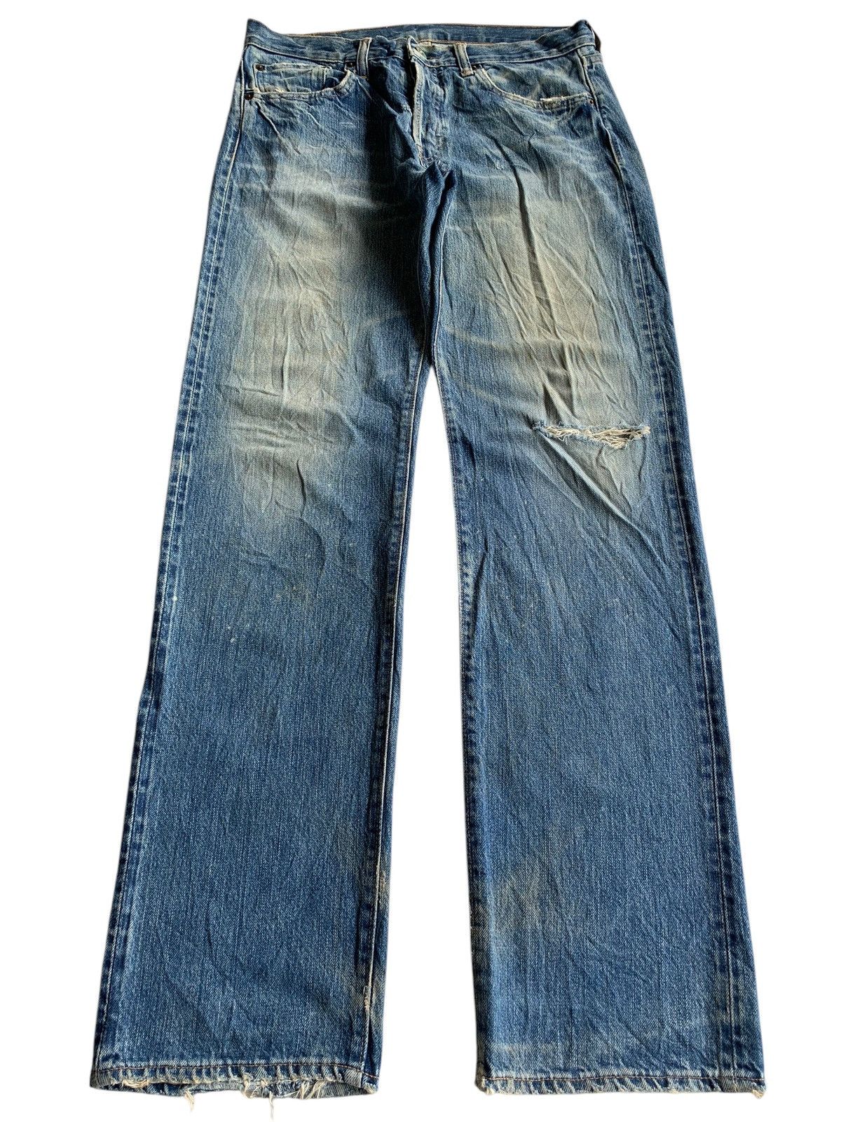 VINTAGE SPELLBOUND SELVEDGE JAPANESE FADED DISTRESSED
