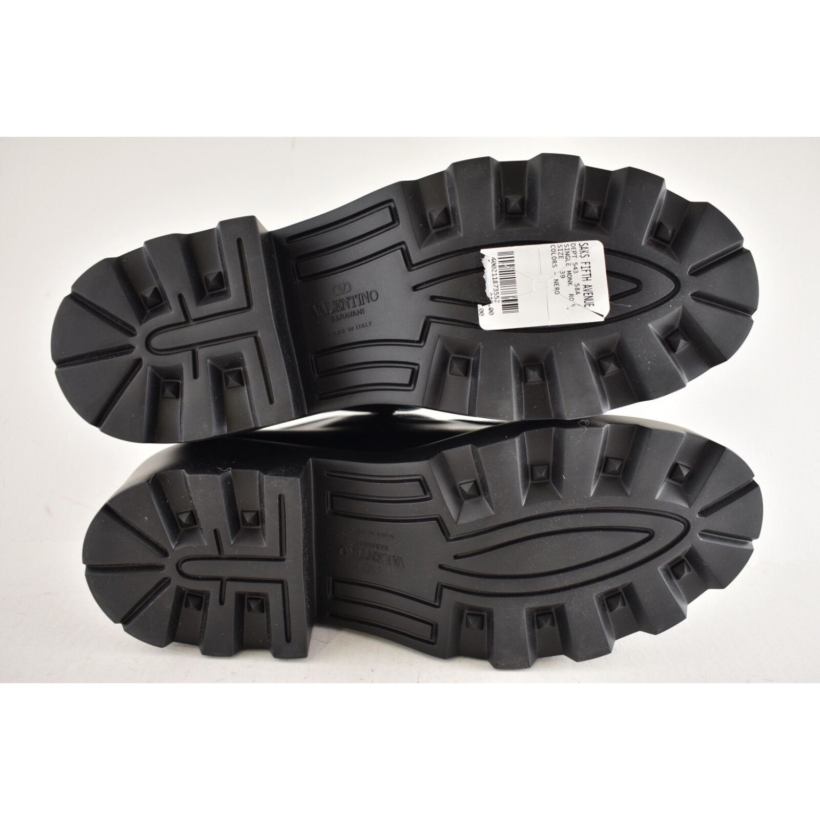 Valentino Valentino Garavani Rockstud 55mm Single Monk Black Size US 9 / IT 39 - 15 Thumbnail
