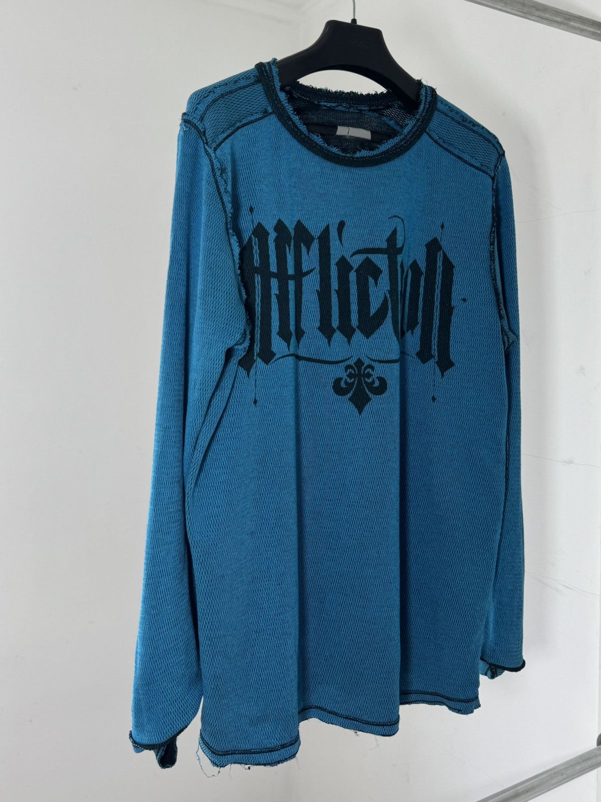 Affliction Affliction Double Sided Sweater Blue XL Size US XL / EU 56 / 4 - 1 Thumbnail