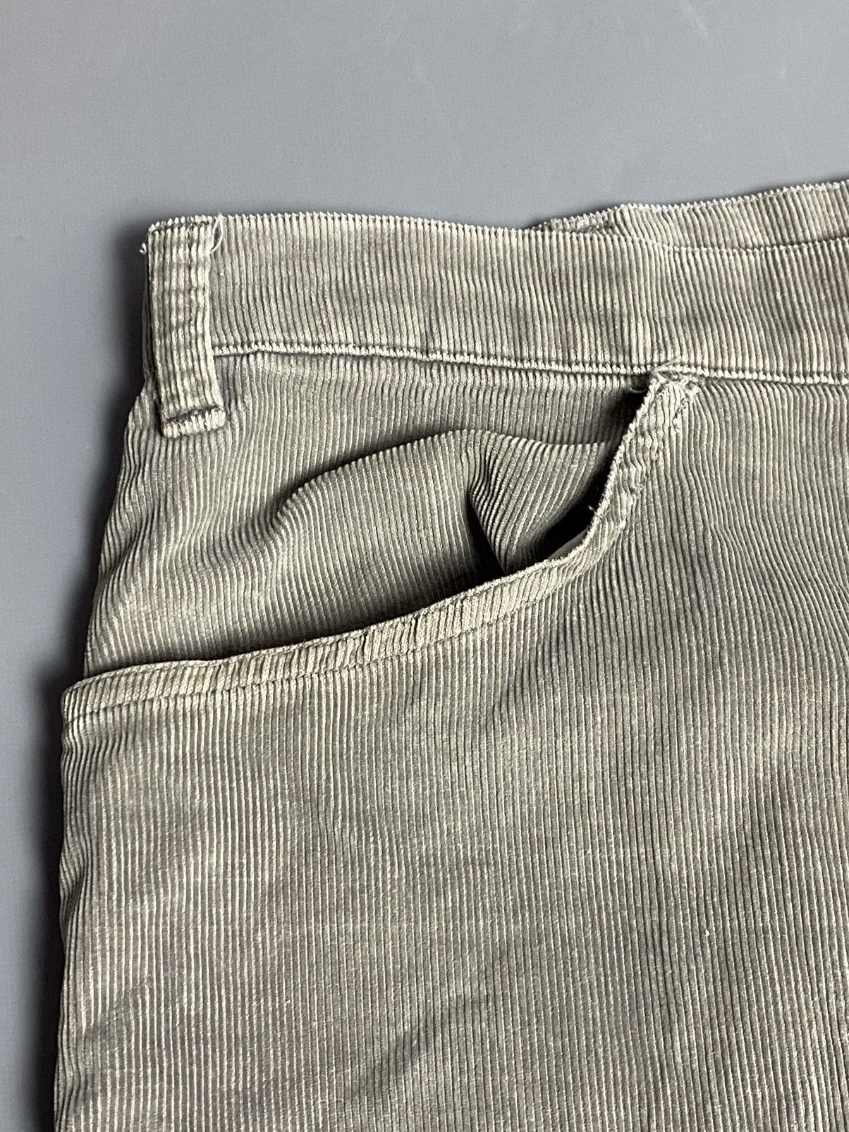 Levi's 70s Levi's Corduroy Pants With Skosh Faded Workwear W43 L27 Size US 43 - 3 Thumbnail