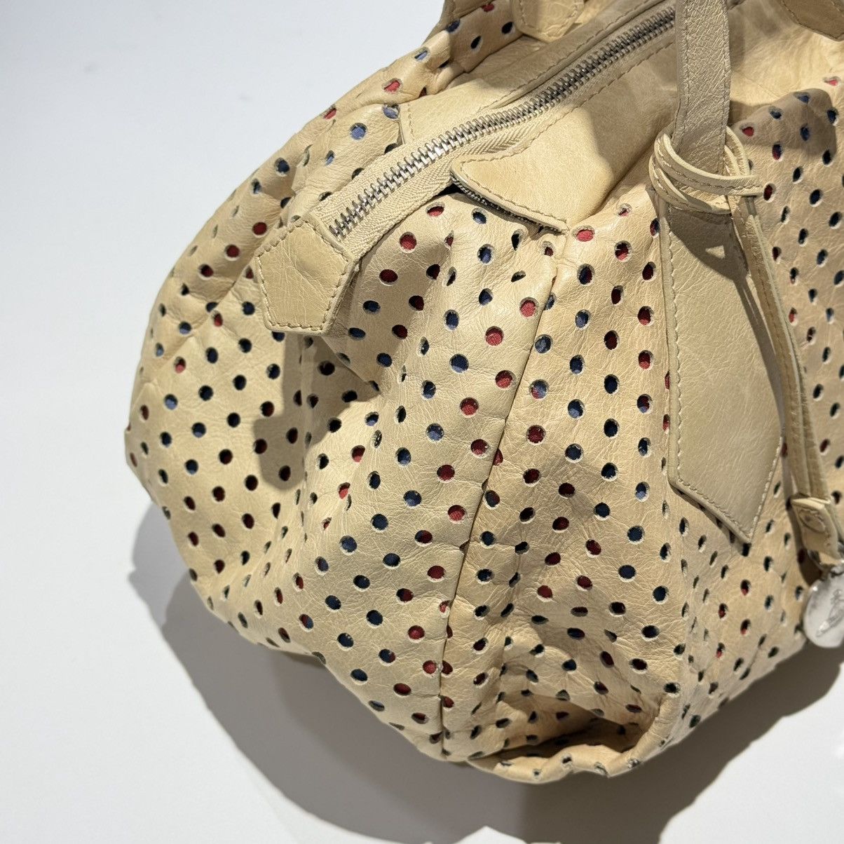 Vivienne Westwood Vivienne Westwood Perforated Leather Shoulder Bag Size ONE SIZE - 5 Thumbnail